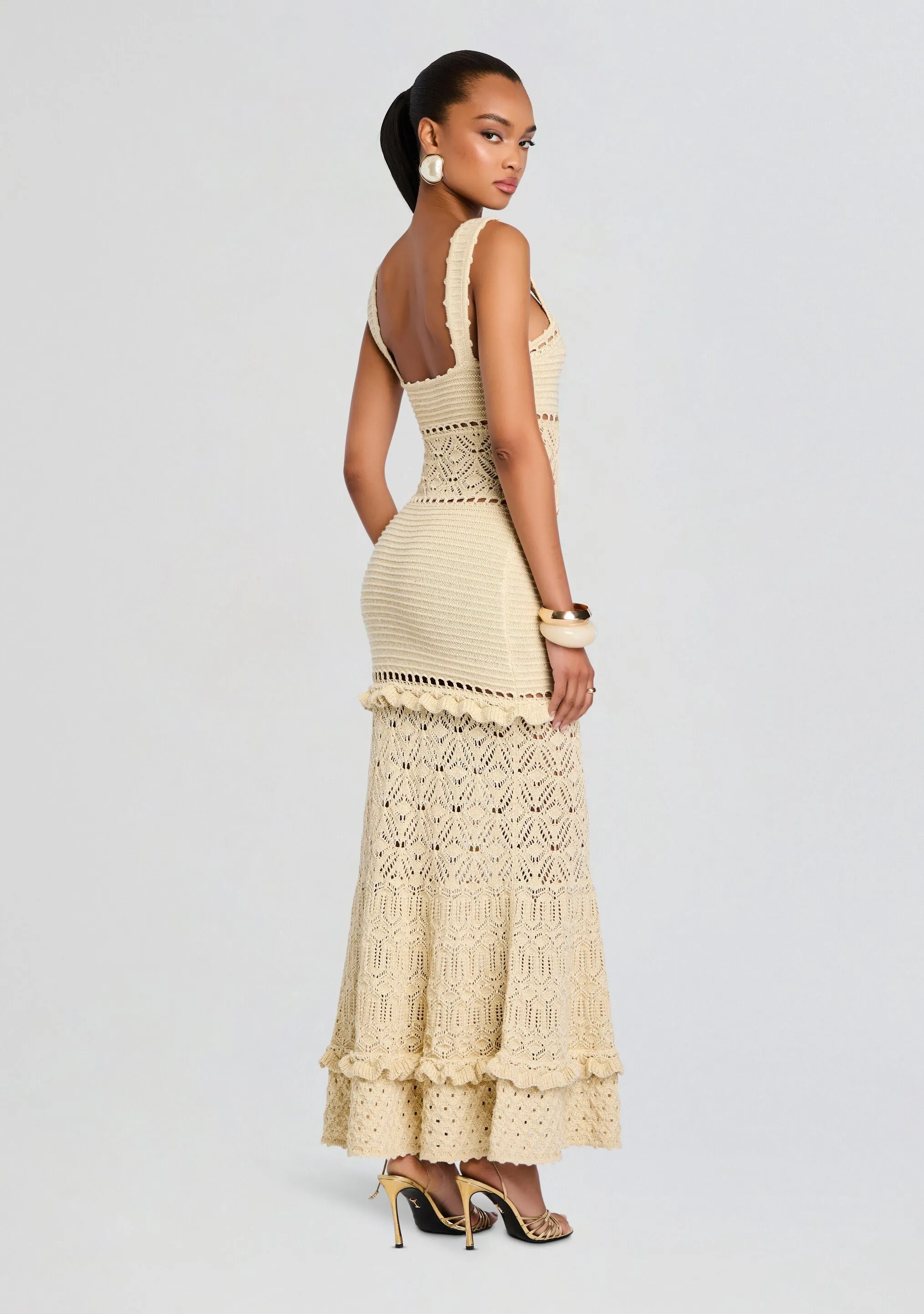 Winona Crochet Dress sold by Retrofete product image thumbnail 4