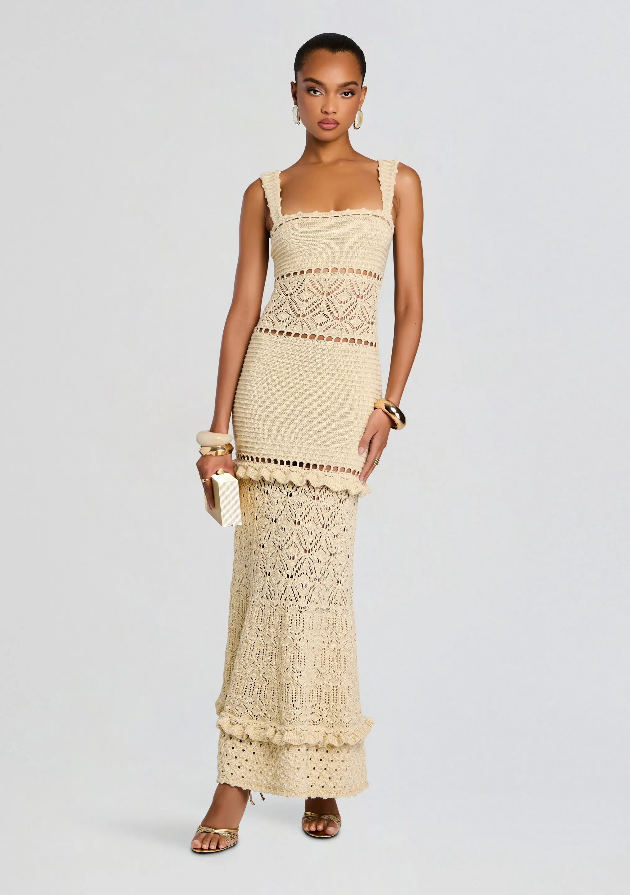 Winona Crochet Dress sold by Retrofete product image thumbnail 5