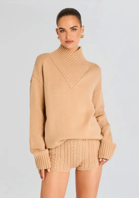 Dessa Chunky Knit Sweater Dress sold by Retrofete