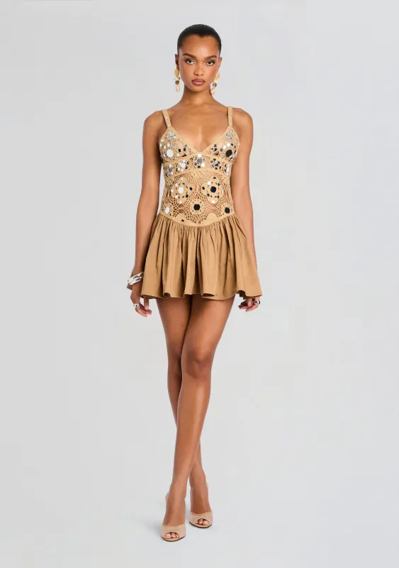 Thelma Crochet Dress sold by Retrofete