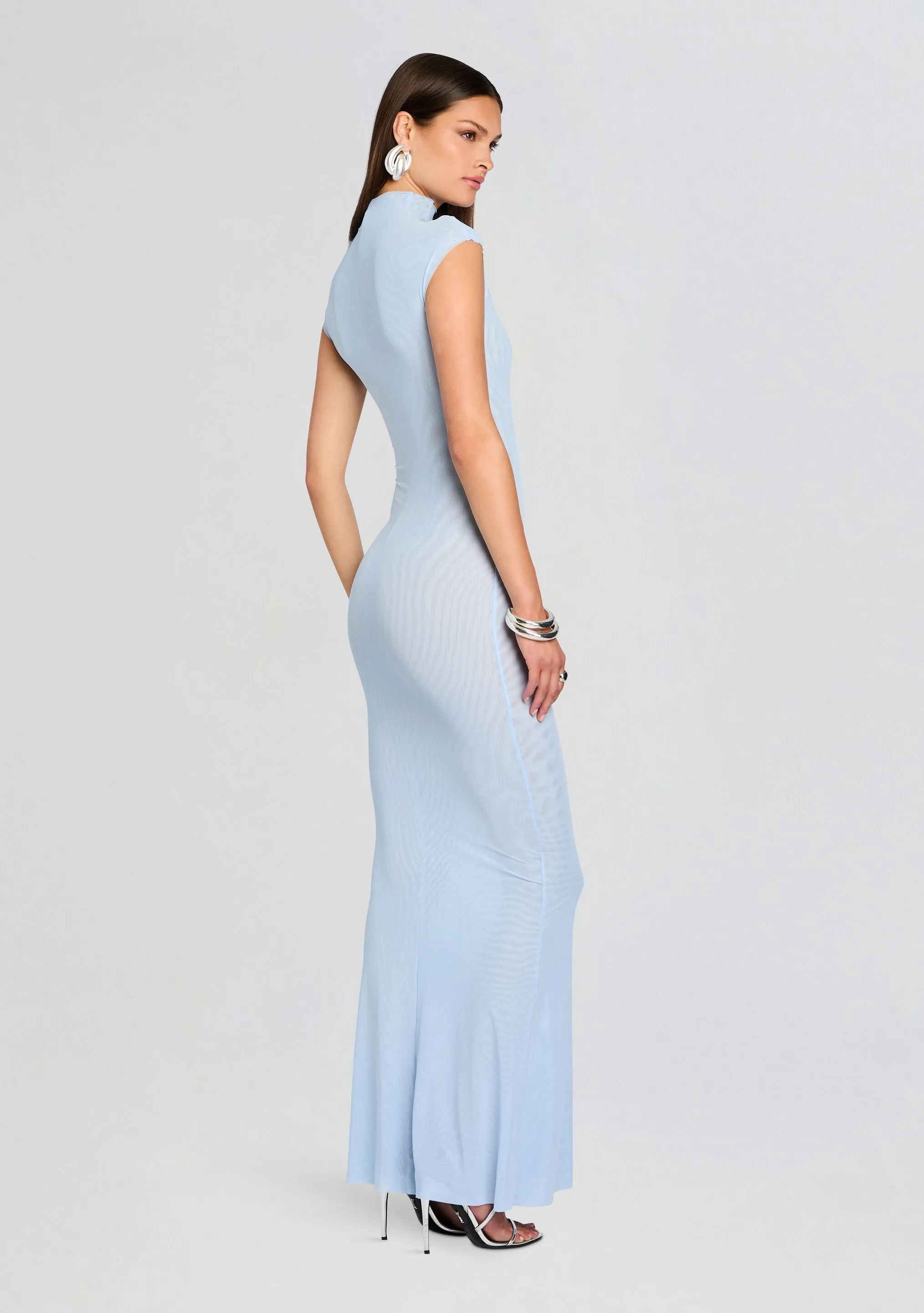 Laissa Mesh Maxi Dress sold by Retrofete product image thumbnail 4