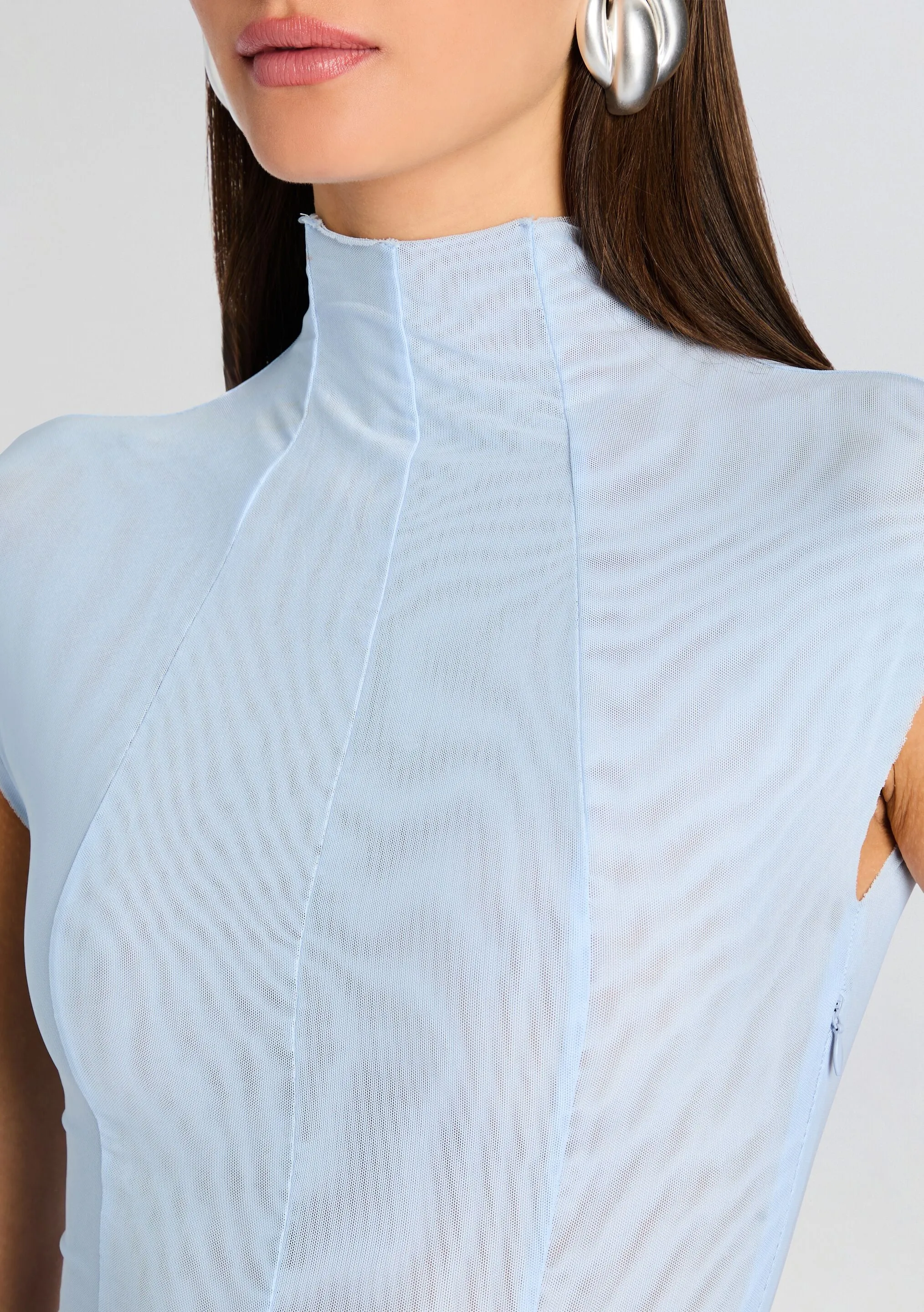 Laissa Mesh Maxi Dress sold by Retrofete product image thumbnail 2