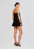 Krista Linen Mini Dress sold by Retrofete