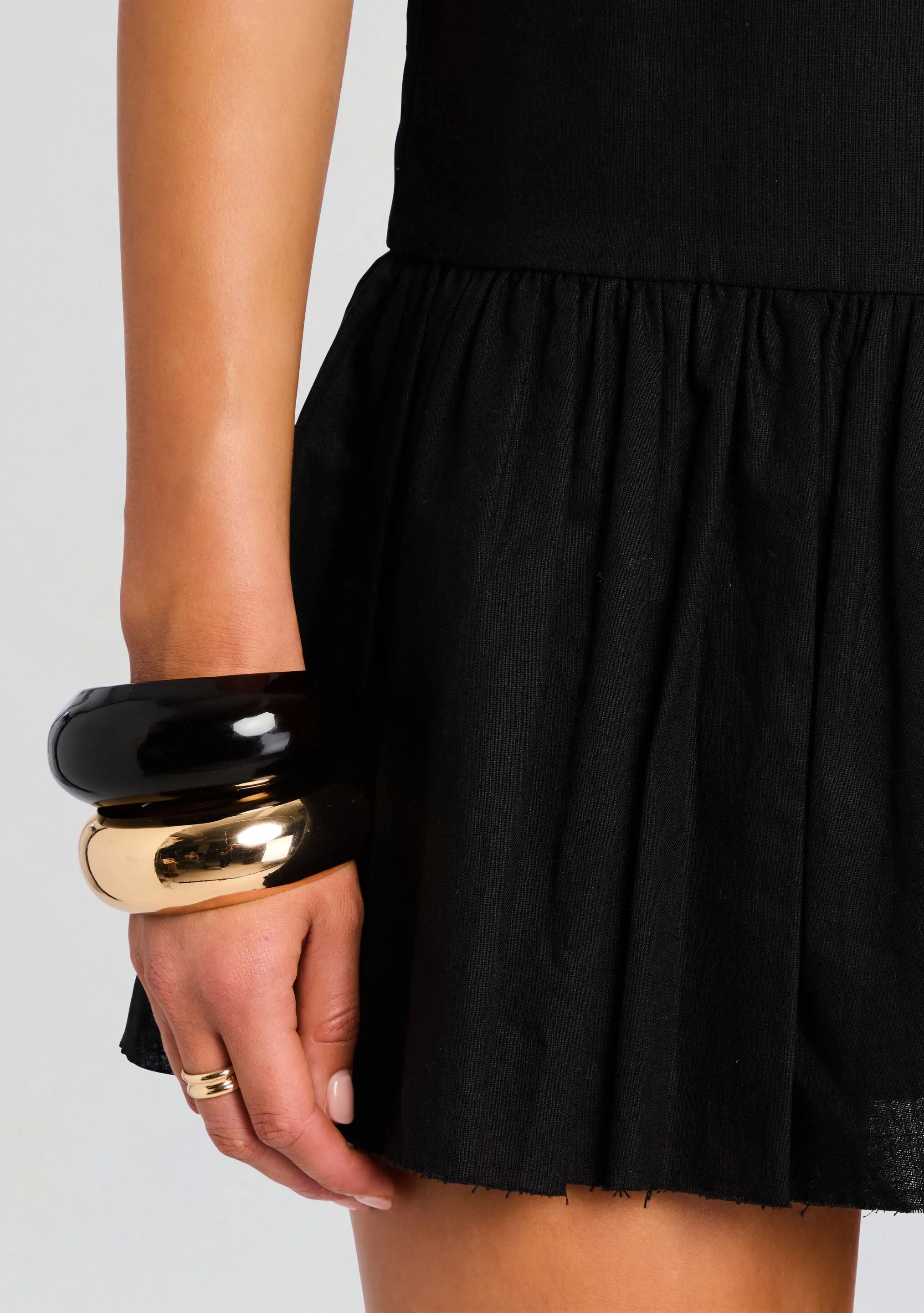 Krista Linen Mini Dress sold by Retrofete product image thumbnail 2