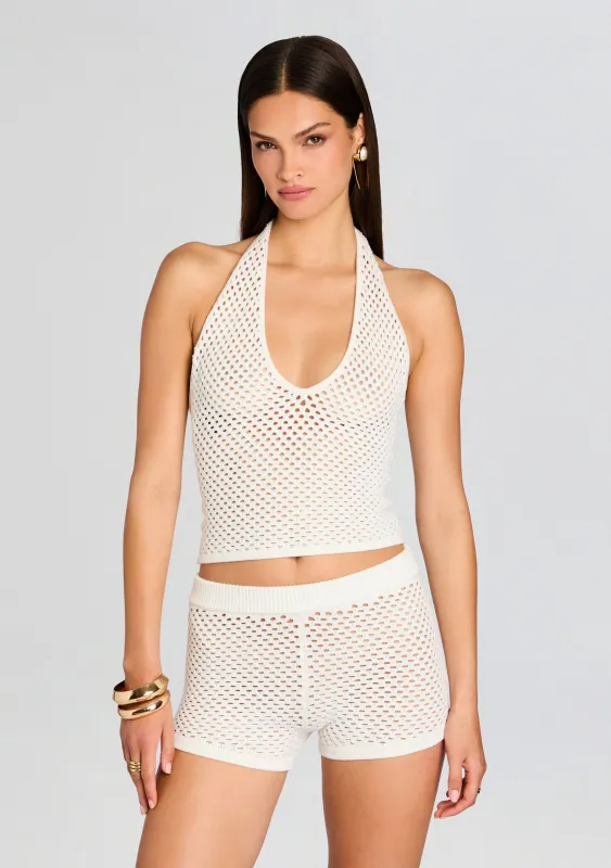 Zella Crochet Top sold by Retrofete