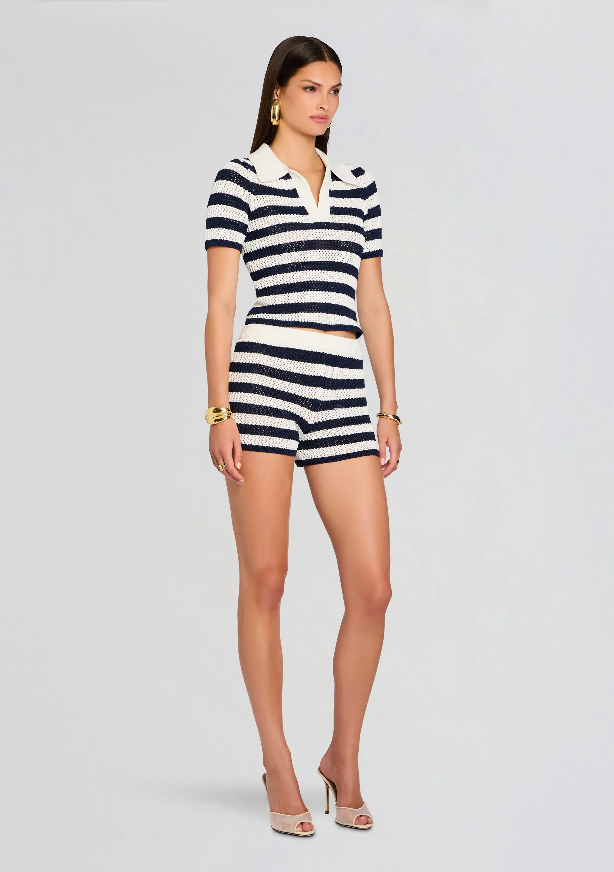 Pax Crochet Polo Top sold by Retrofete product image thumbnail 3