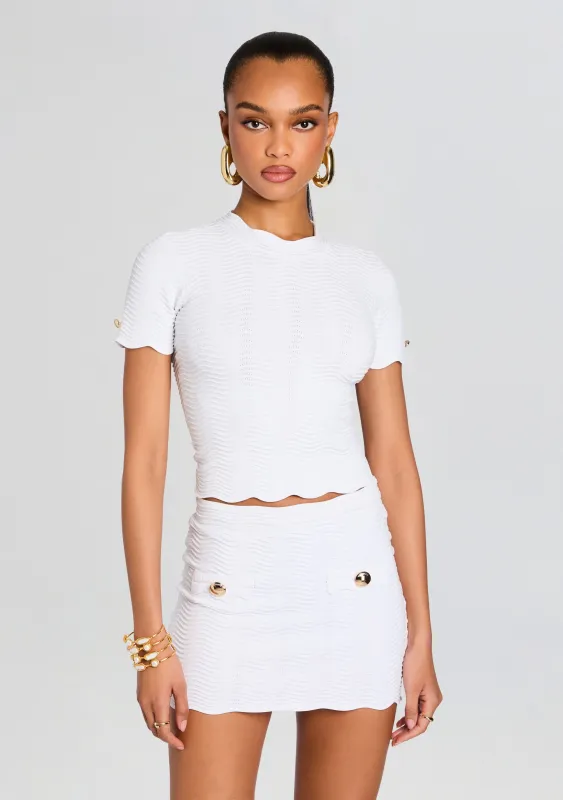 Aisha Knit Top sold by Retrofete