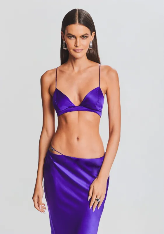 Doral Silk Bralette sold by Retrofete