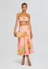 Dhun Midi Skirt sold by Retrofete
