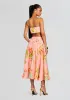 Dhun Midi Skirt sold by Retrofete