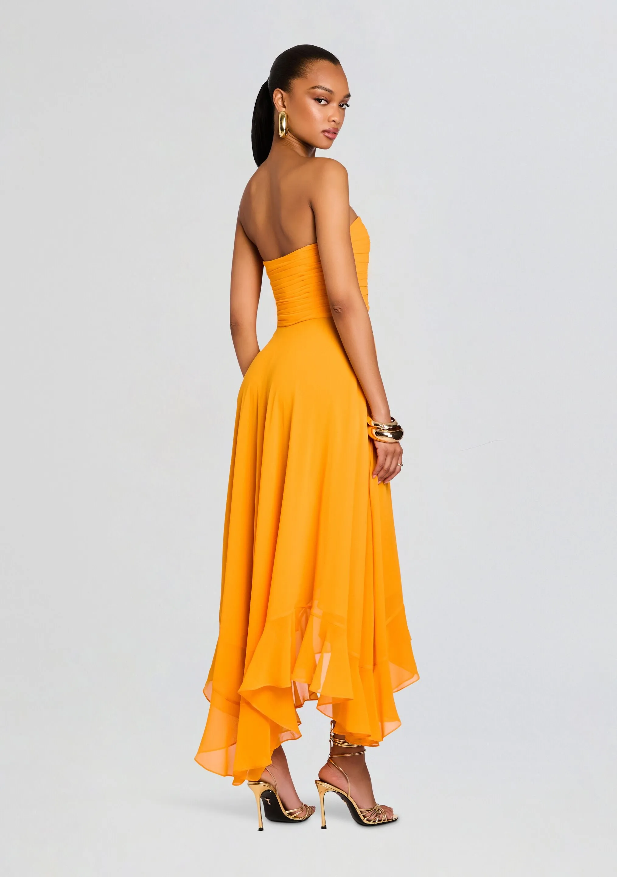 Louisa Chiffon Dress sold by Retrofete product image thumbnail 4