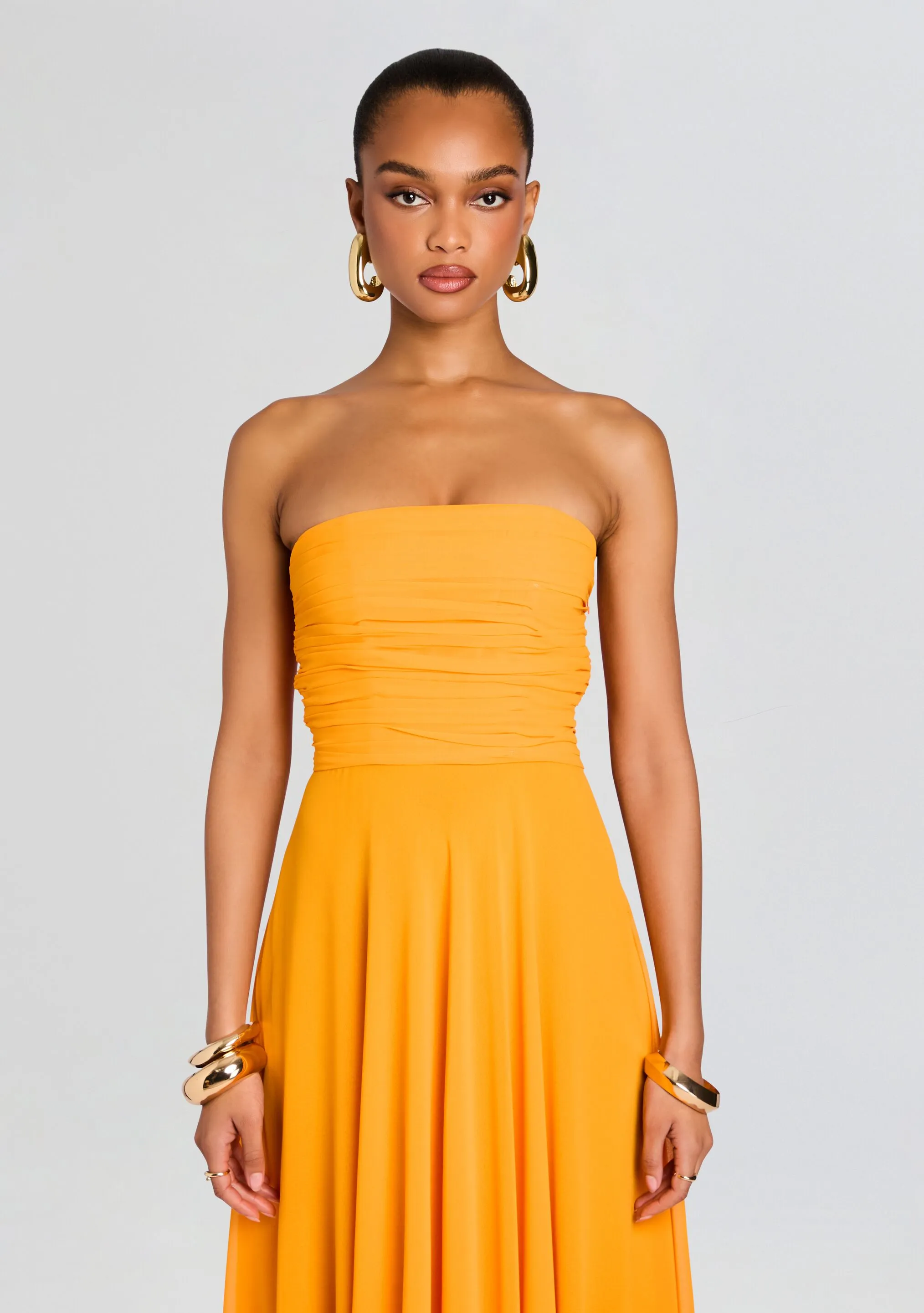 Louisa Chiffon Dress sold by Retrofete product image thumbnail 5