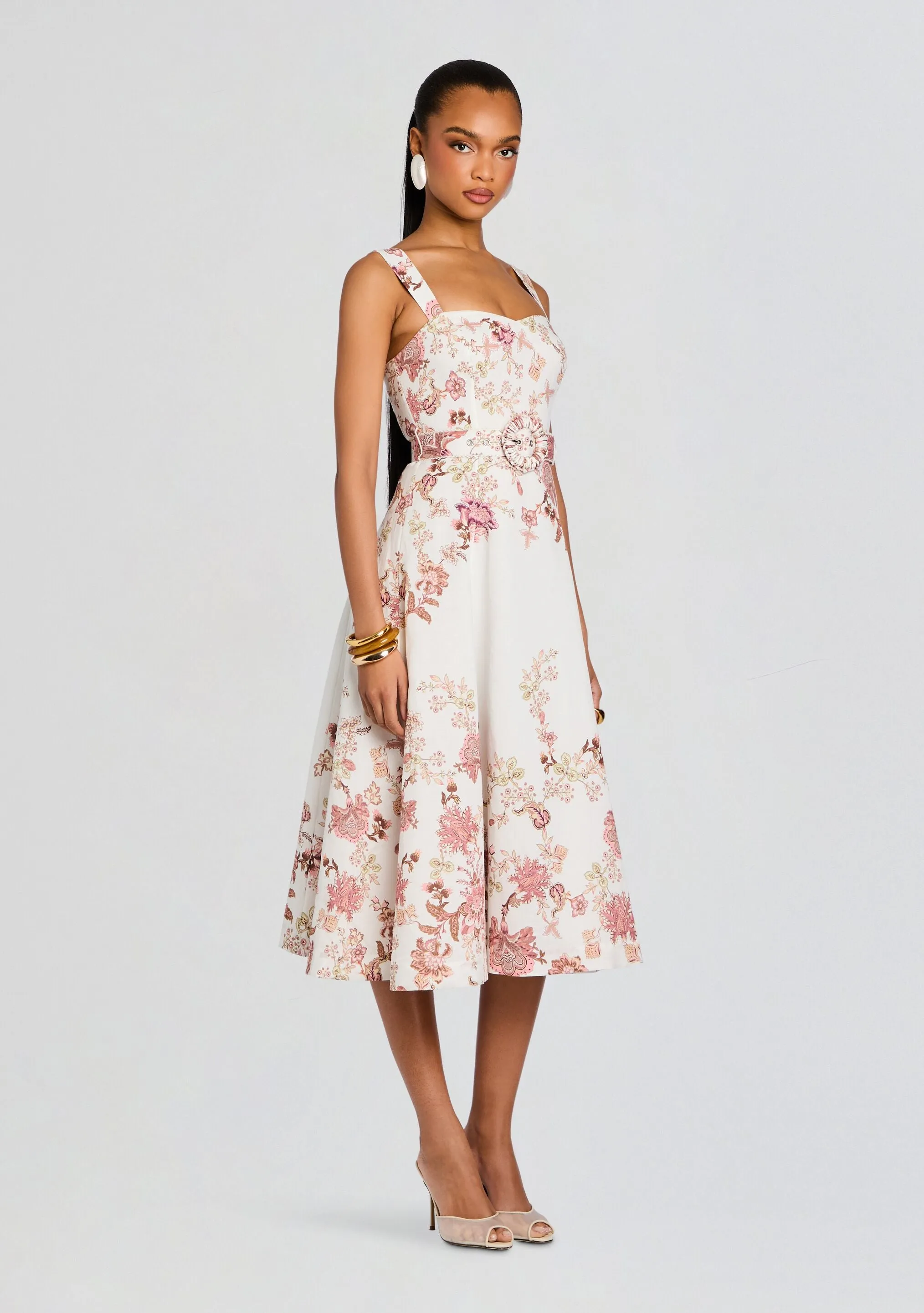 Diza Midi Dress sold by Retrofete product image thumbnail 3