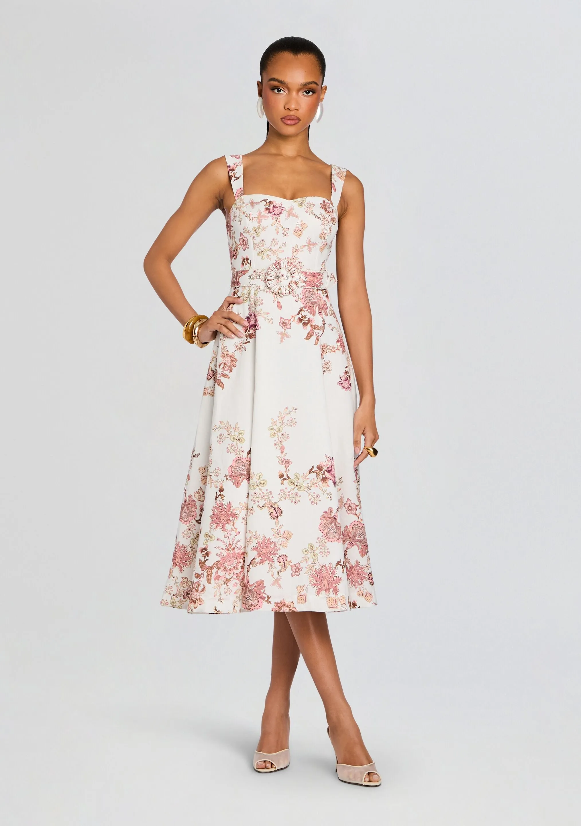 Diza Midi Dress sold by Retrofete