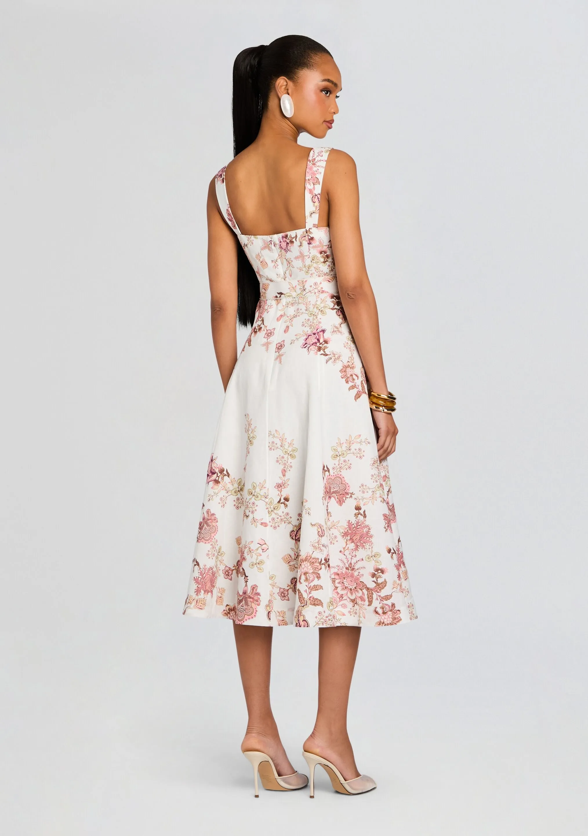 Diza Midi Dress sold by Retrofete product image thumbnail 4