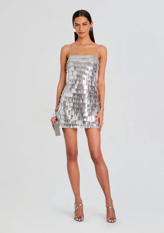 Amalie Sequin Dress sold by Retrofete