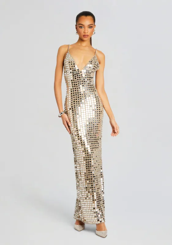 Perri Embellished Dress sold by Retrofete