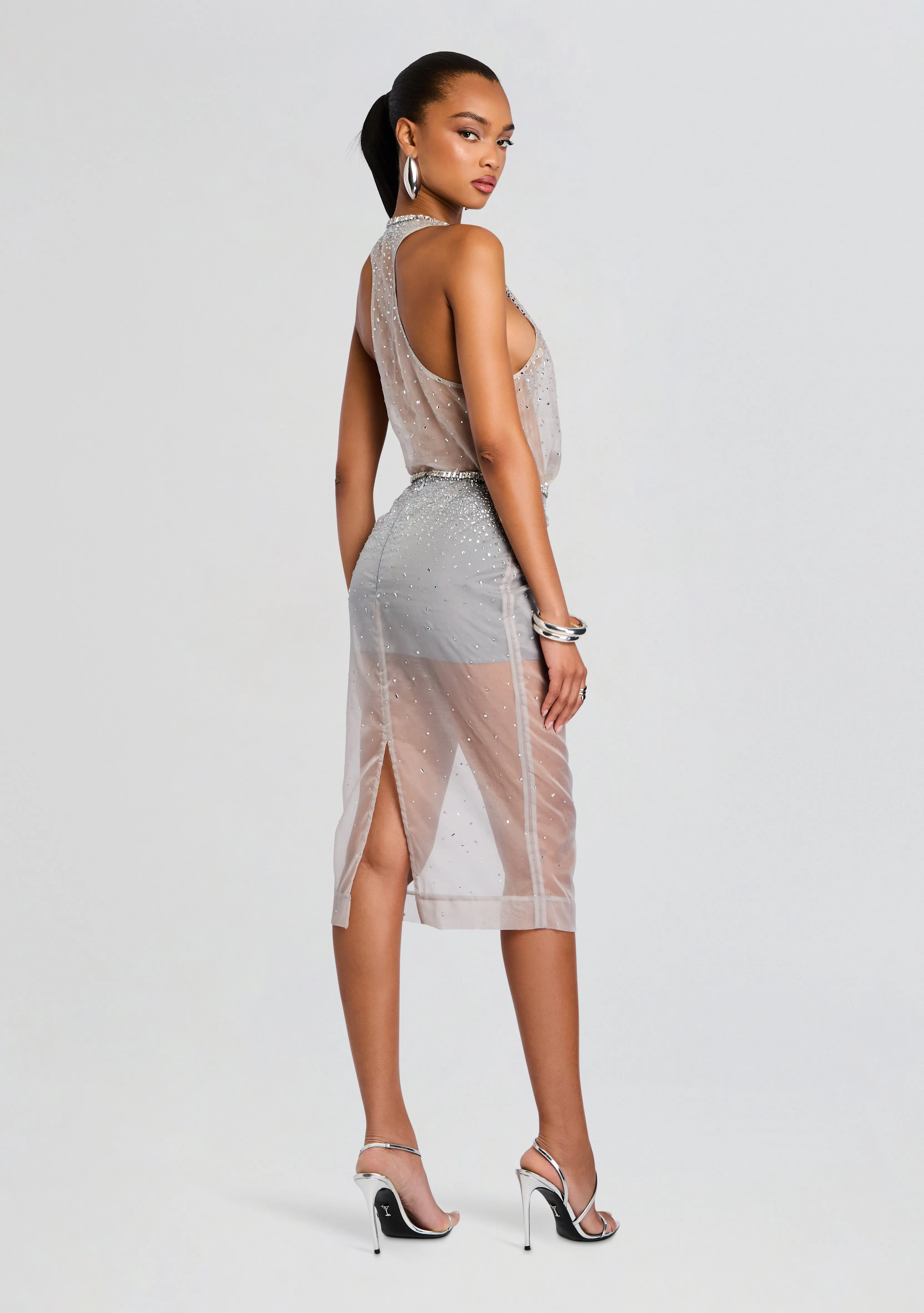 Pari Embellished Skirt sold by Retrofete product image thumbnail 4