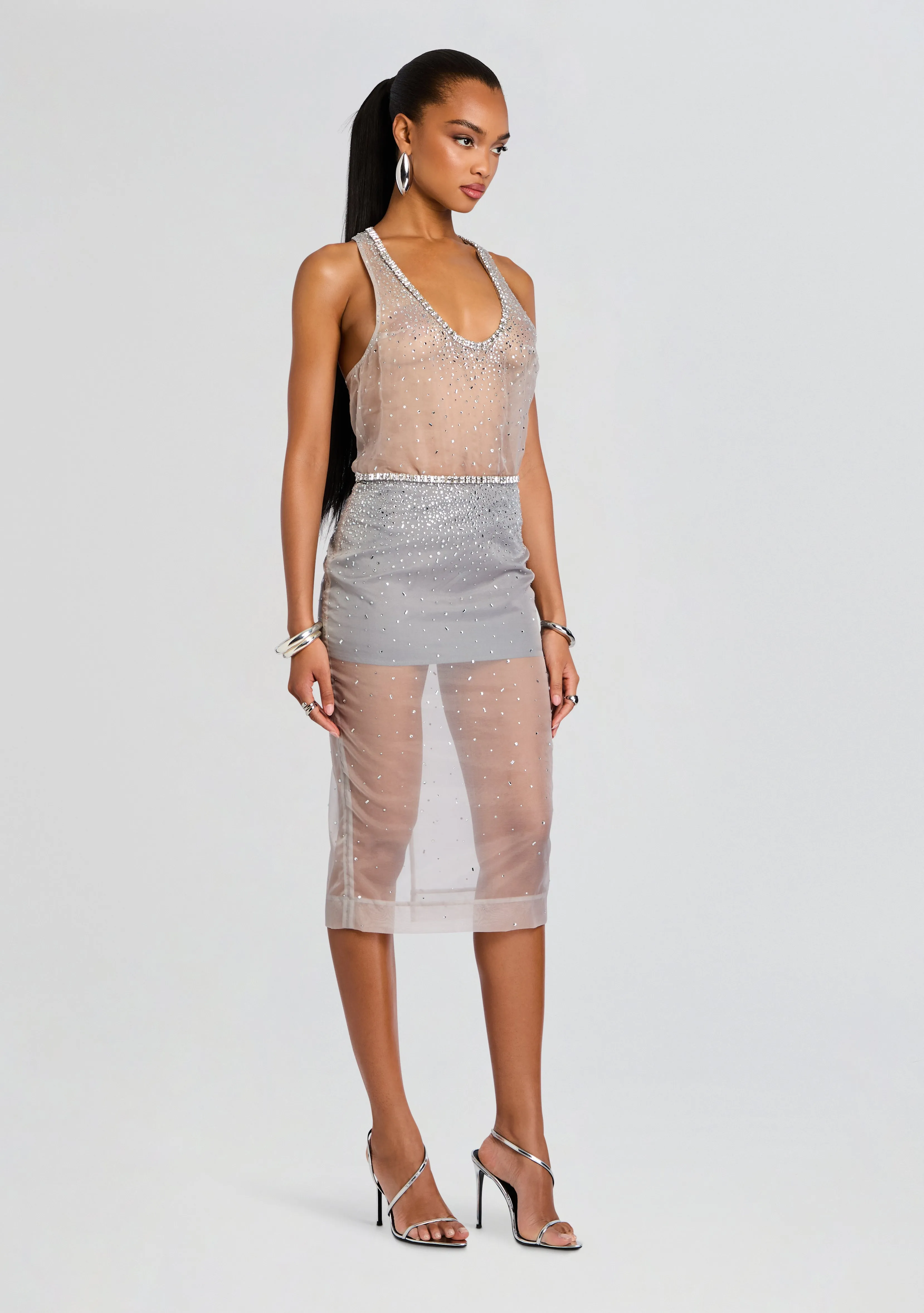 Pari Embellished Skirt sold by Retrofete product image thumbnail 3