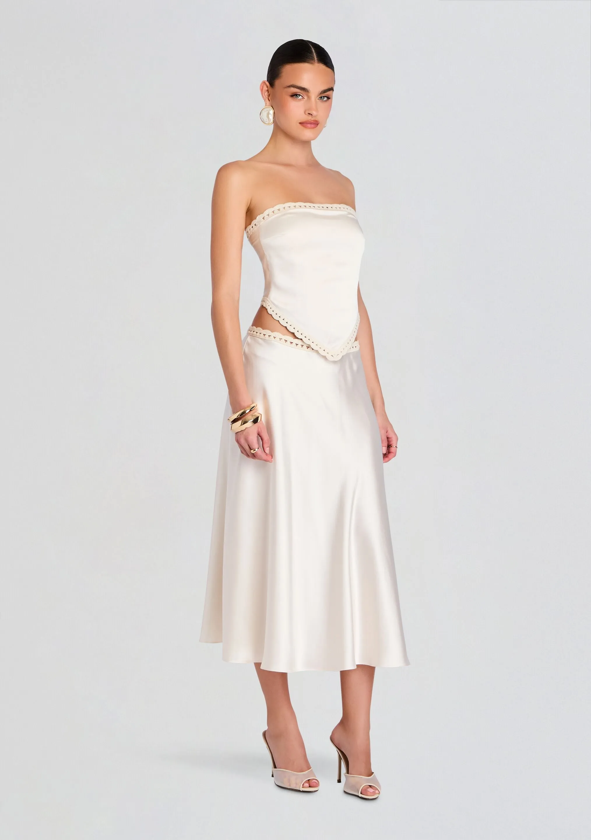 Tamsin Midi Skirt sold by Retrofete product image thumbnail 3