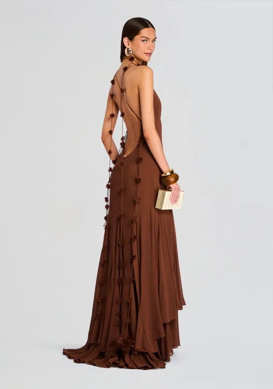 Deena Chiffon Dress sold by Retrofete