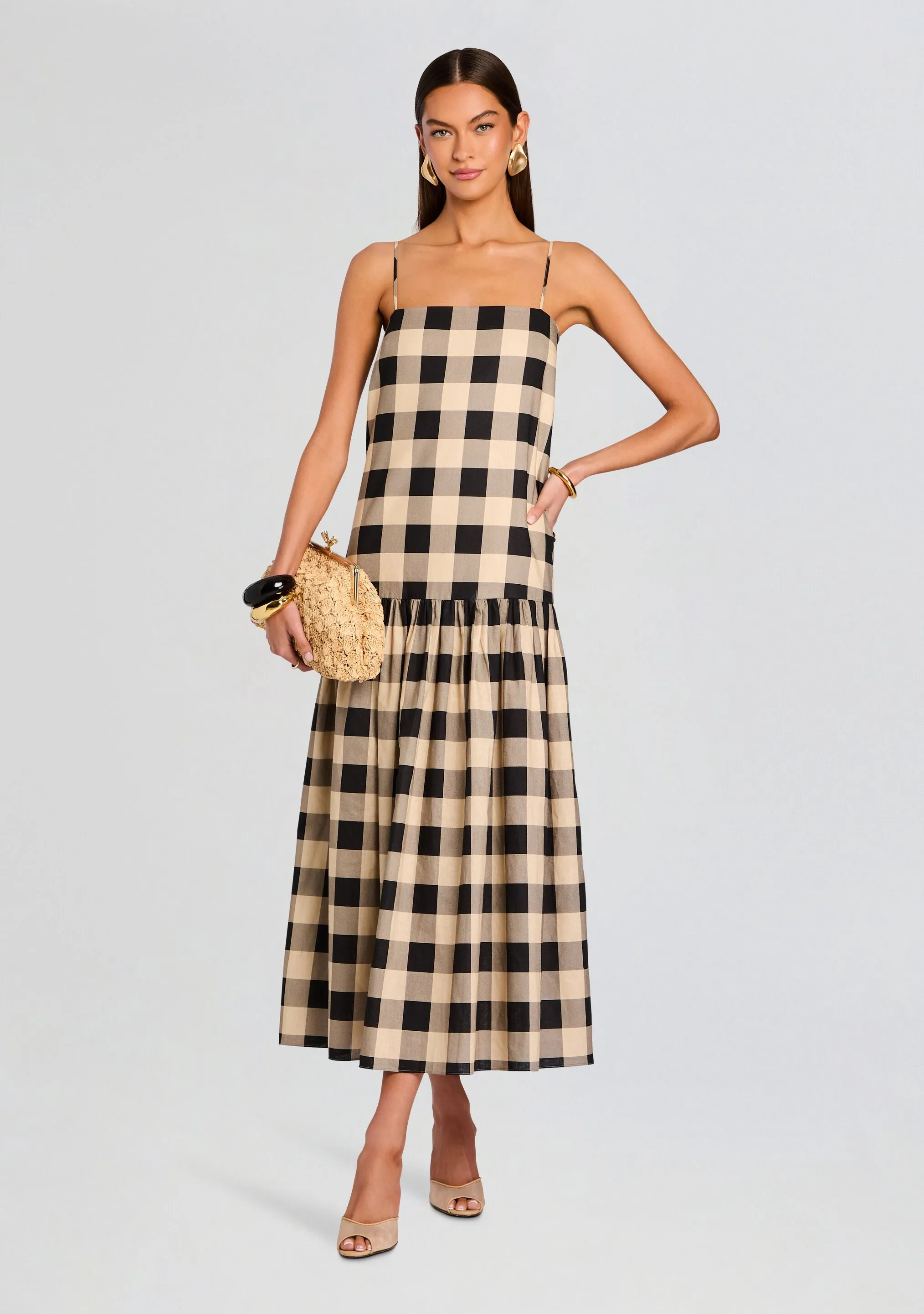 Aydan Linen Maxi Dress sold by Retrofete product image thumbnail 5