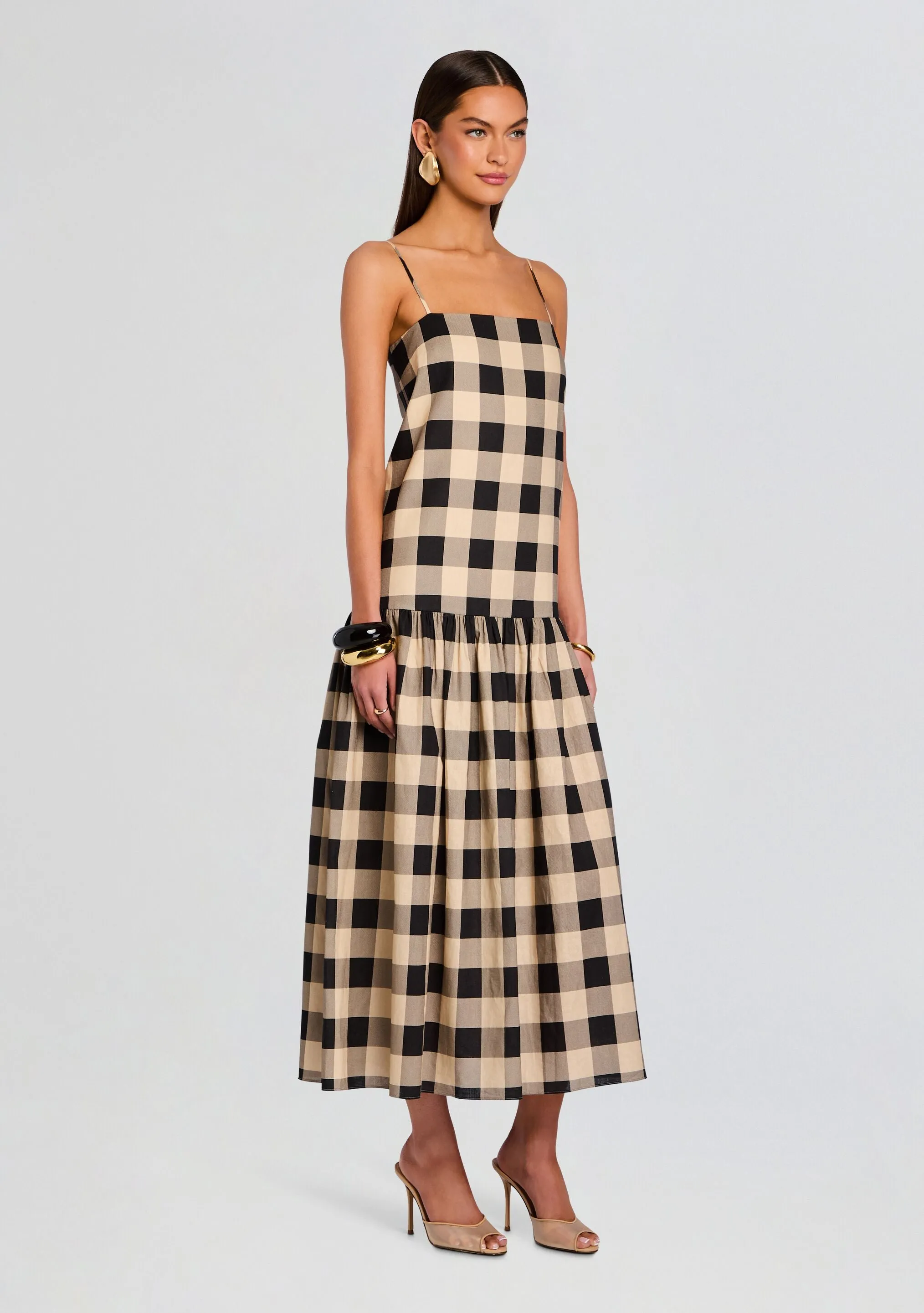 Aydan Linen Maxi Dress sold by Retrofete product image thumbnail 3