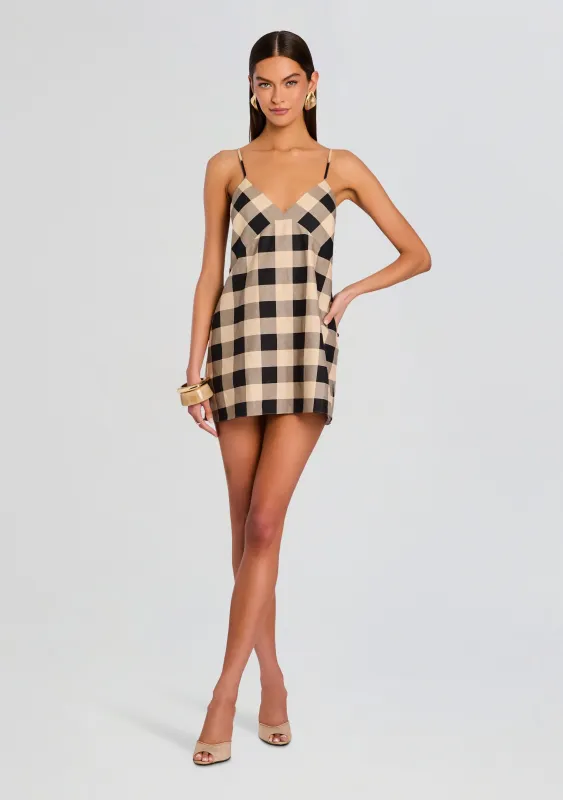 Shanty Linen Mini Dress sold by Retrofete