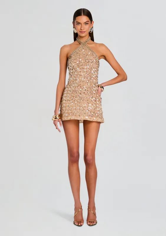 Janneth Embroidered Dress sold by Retrofete