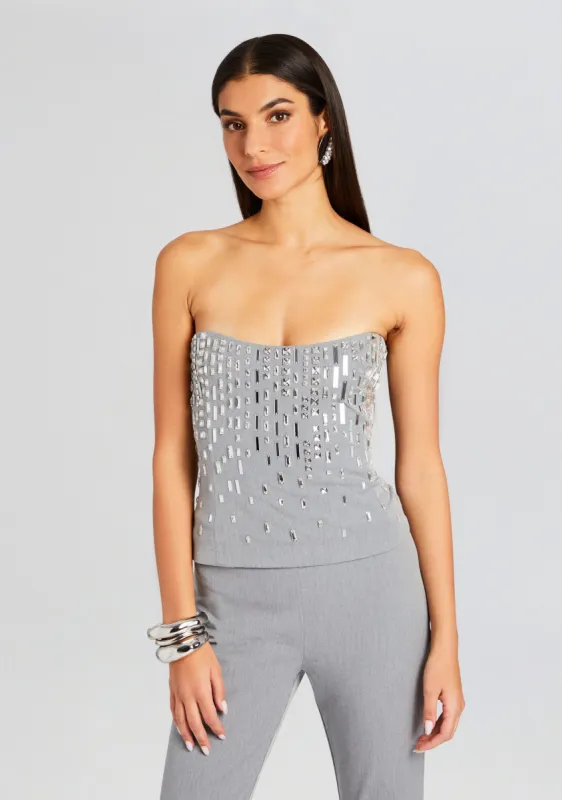 Chloe Embellished Top sold by Retrofete