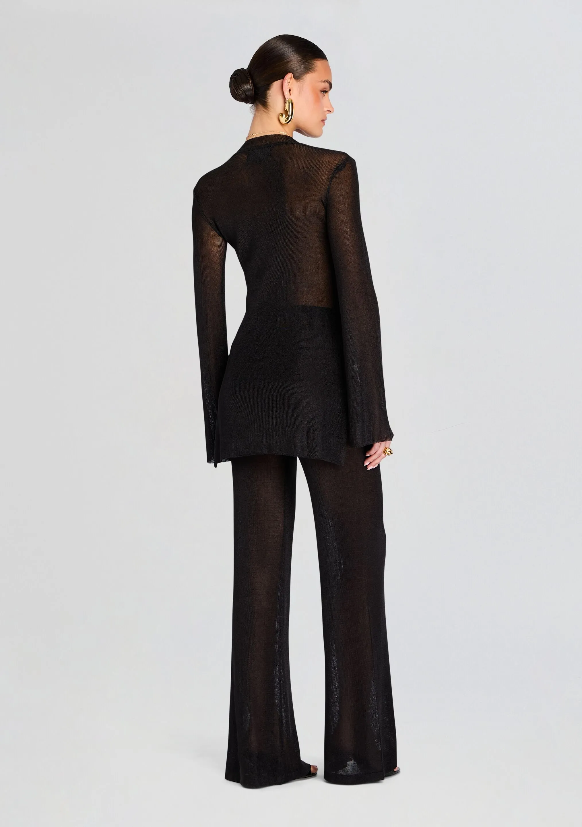 Ines Metallic Knit Top sold by Retrofete product image thumbnail 4