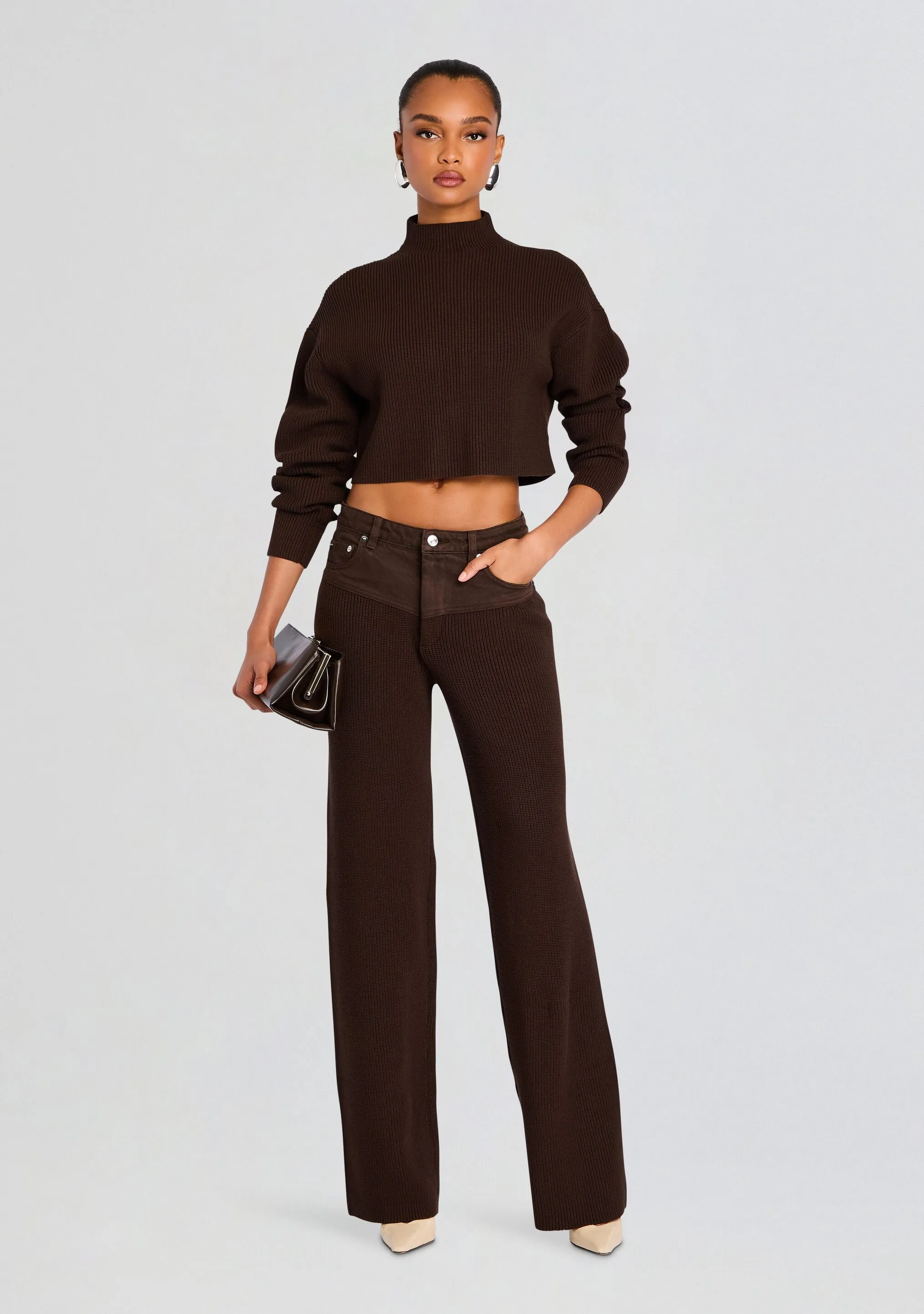 Chani Knit Denim Pant sold by Retrofete product image thumbnail 5