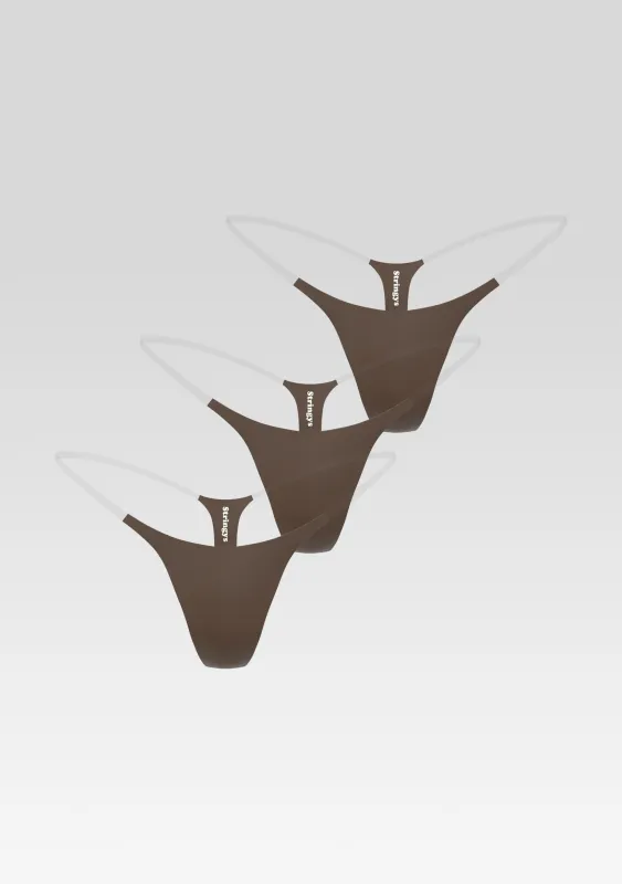 Invisible Strap 3-Pack Panty sold by Retrofete