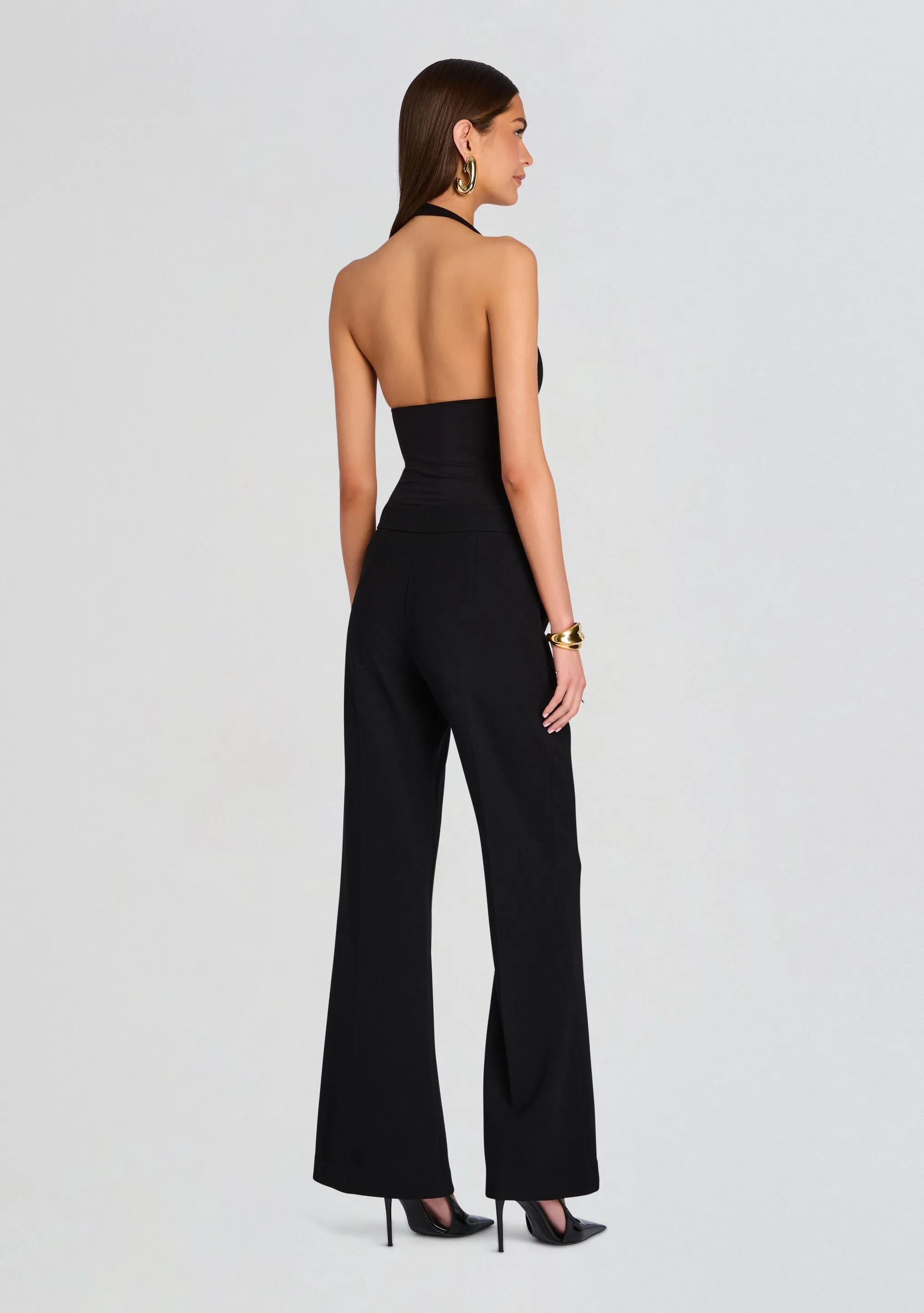 Pin Tuck Palazzo Pant sold by Retrofete product image thumbnail 4