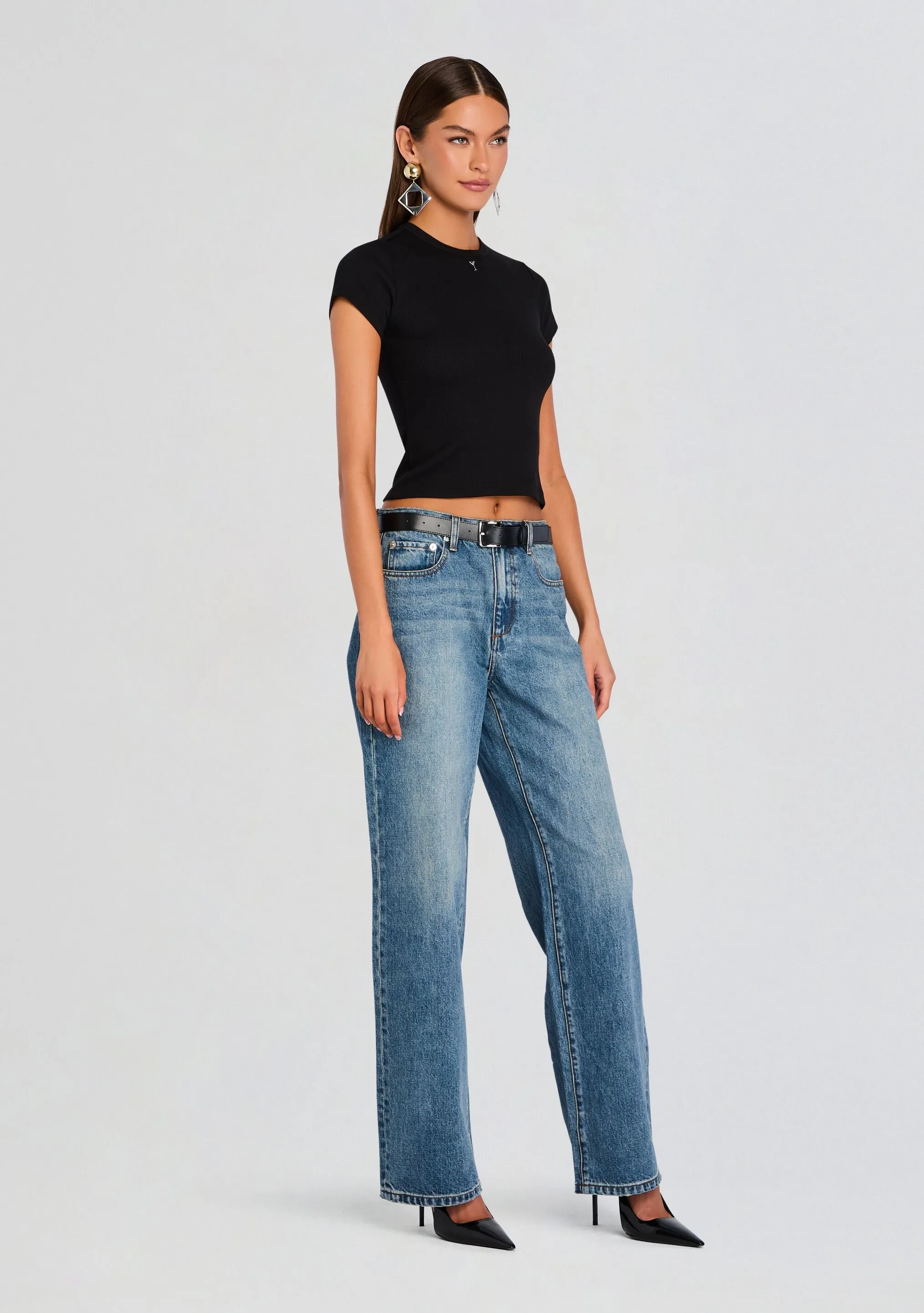 Janie Mid Rise Jean sold by Retrofete product image thumbnail 3