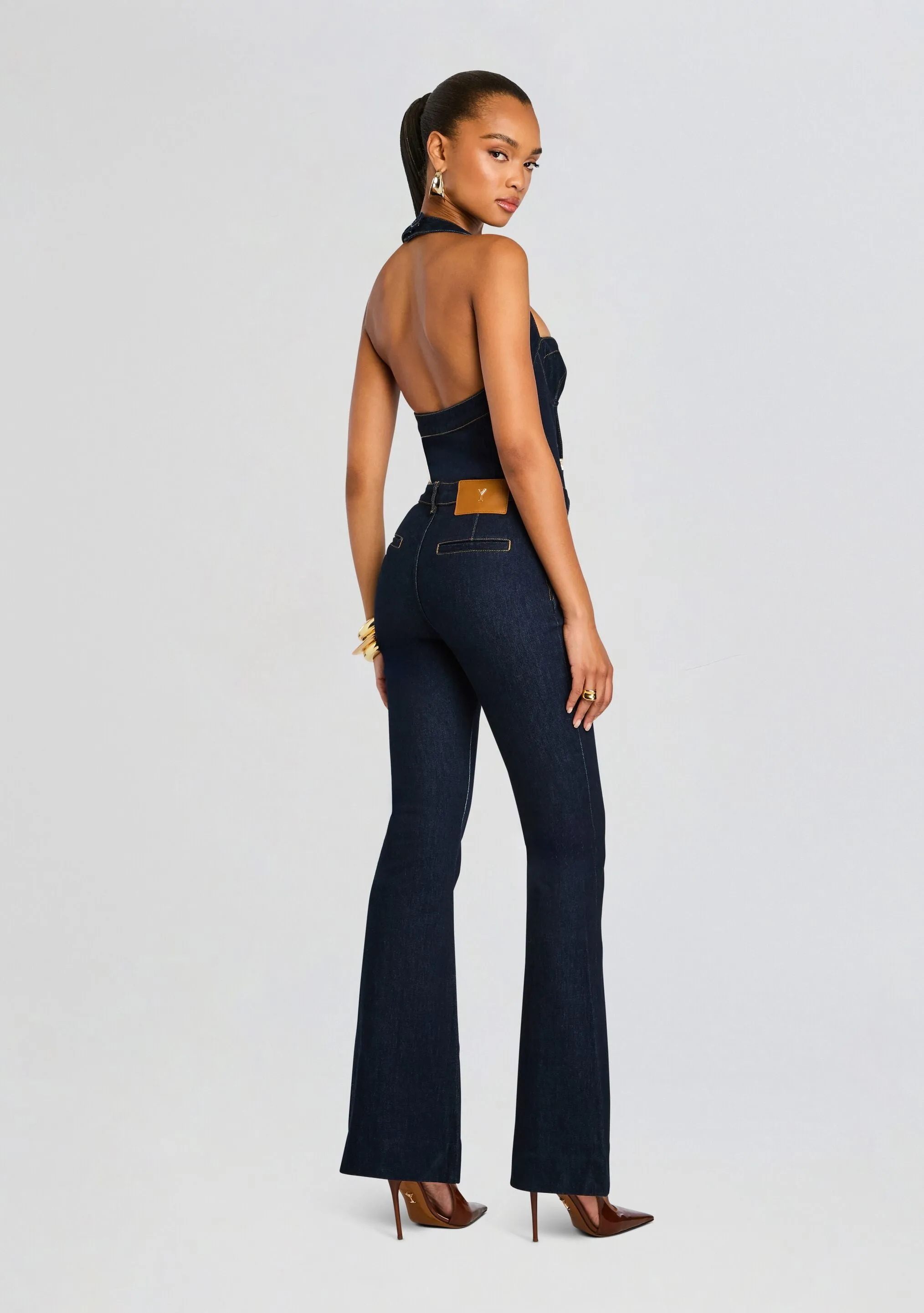 Irma Denim Jumpsuit sold by Retrofete product image thumbnail 4
