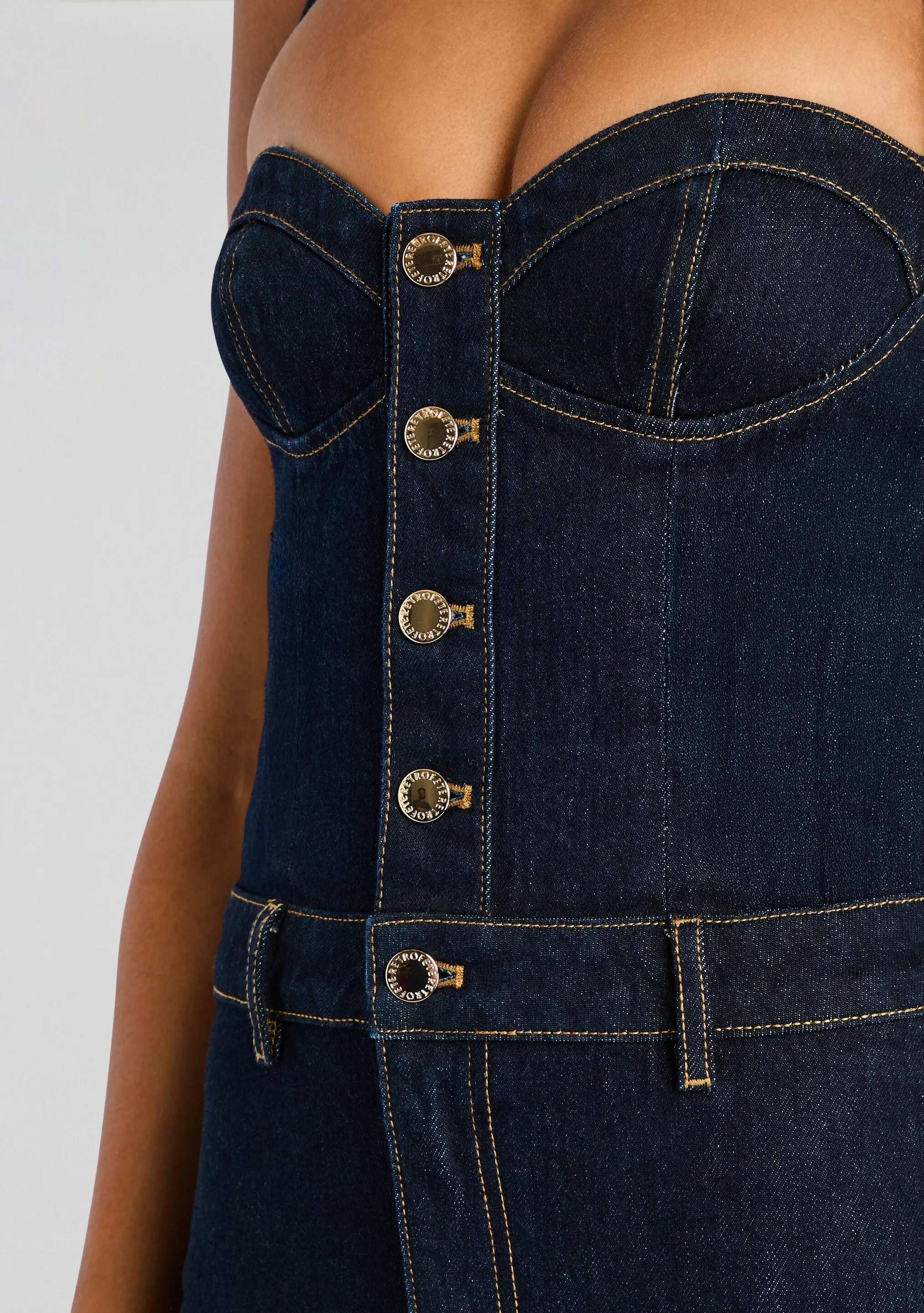 Irma Denim Jumpsuit sold by Retrofete product image thumbnail 2