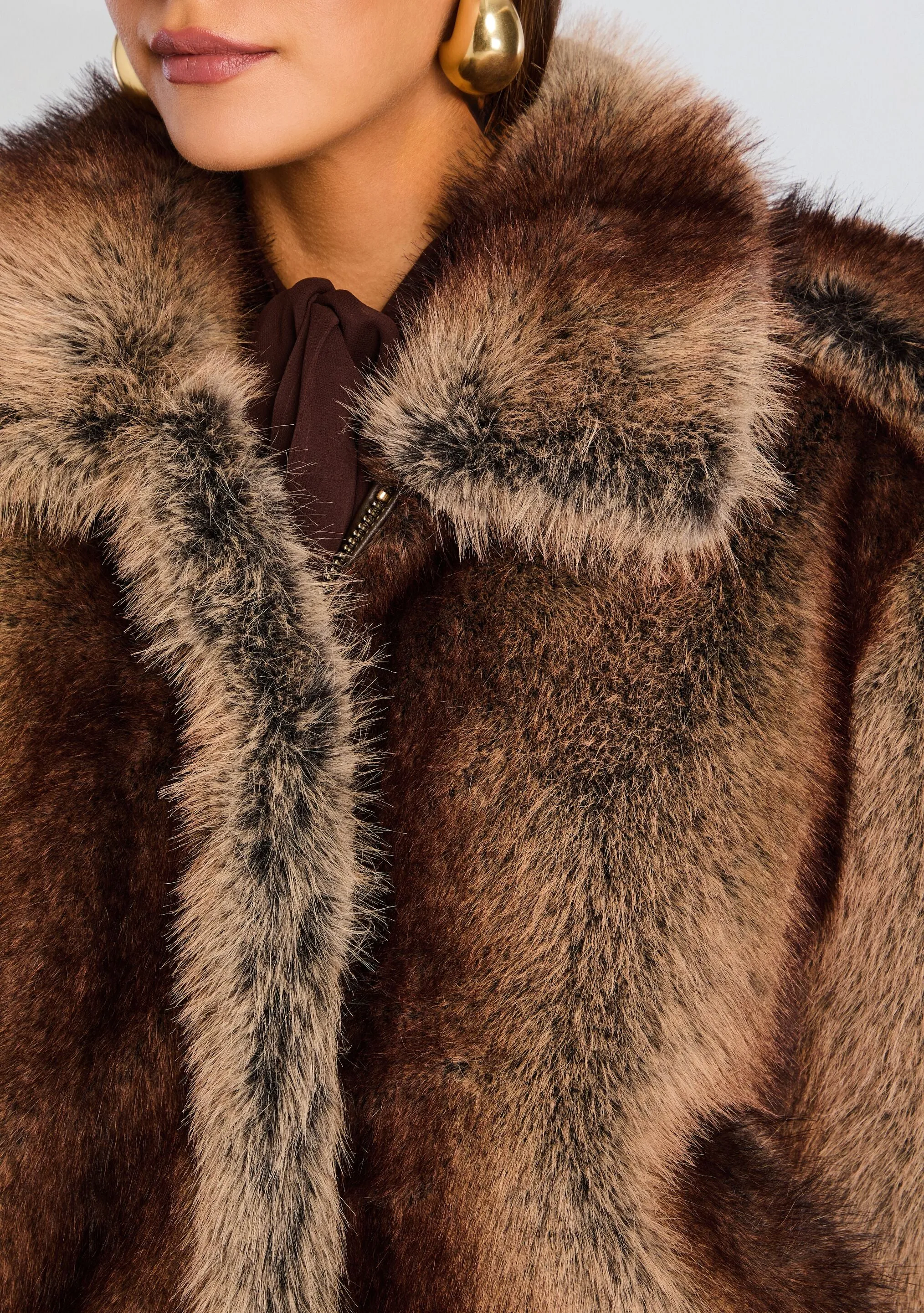 Segrid Faux Fur Bomber sold by Retrofete product image thumbnail 2