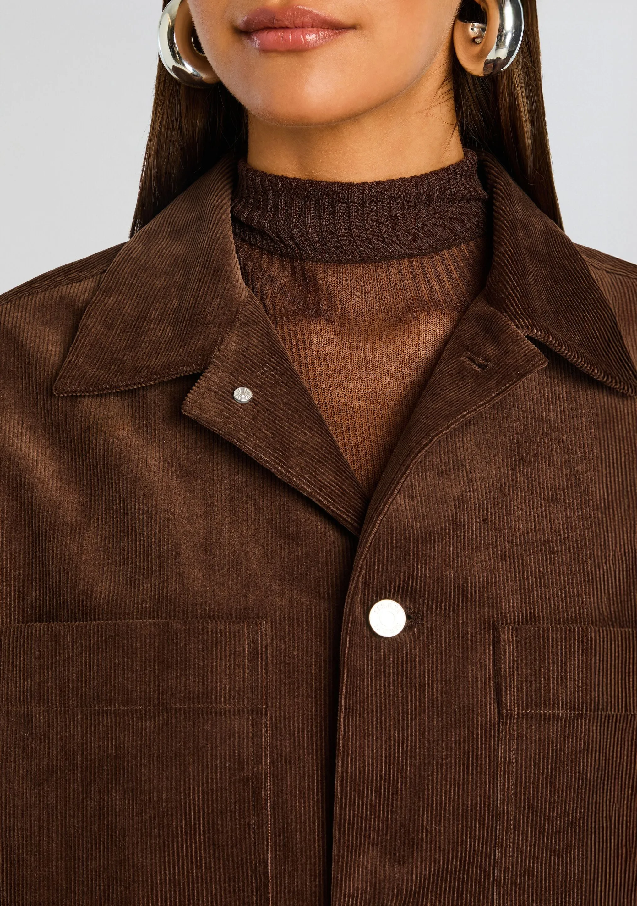 April Corduroy Shacket sold by Retrofete product image thumbnail 2