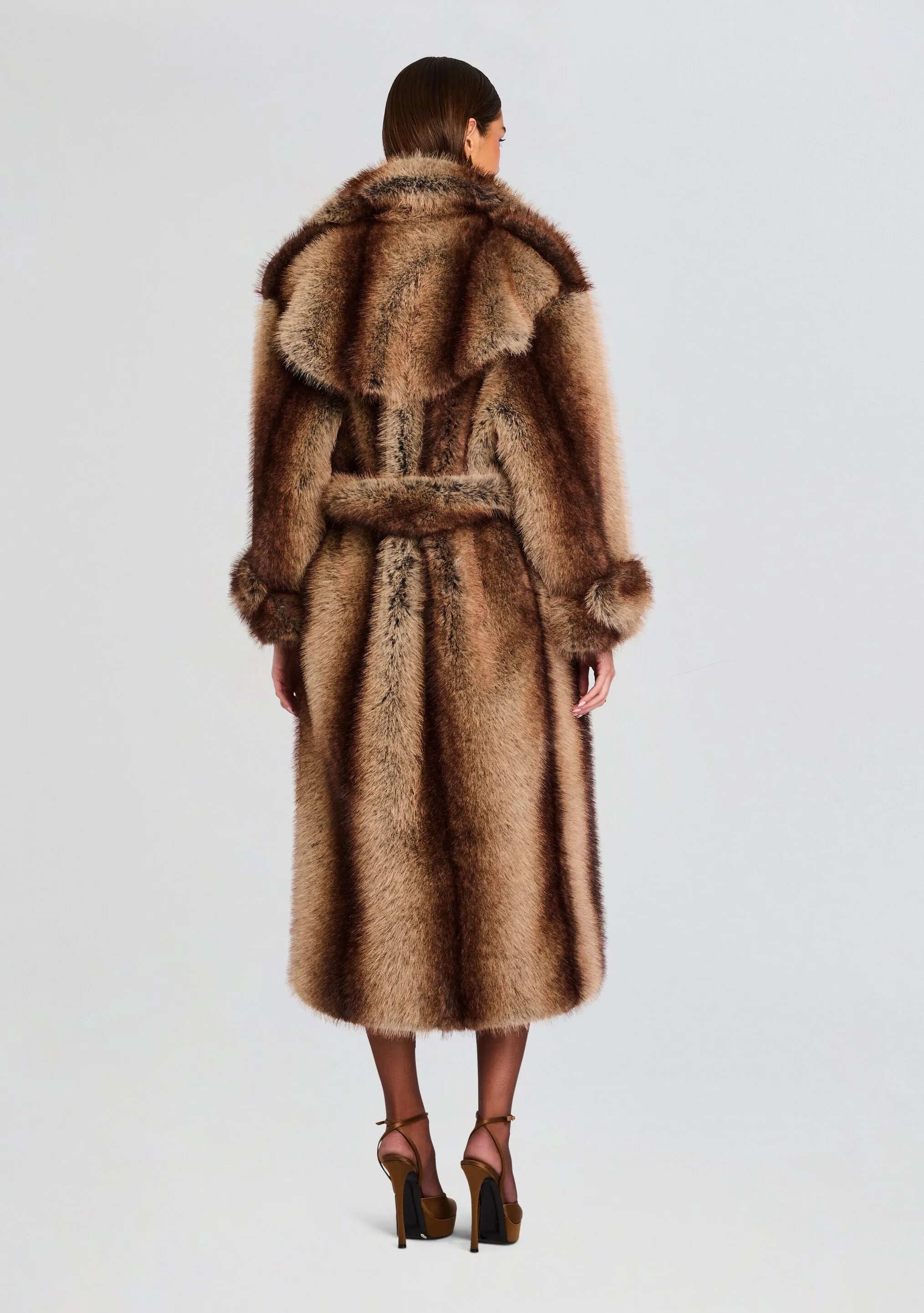 Shantel Faux Fur Coat sold by Retrofete product image thumbnail 4