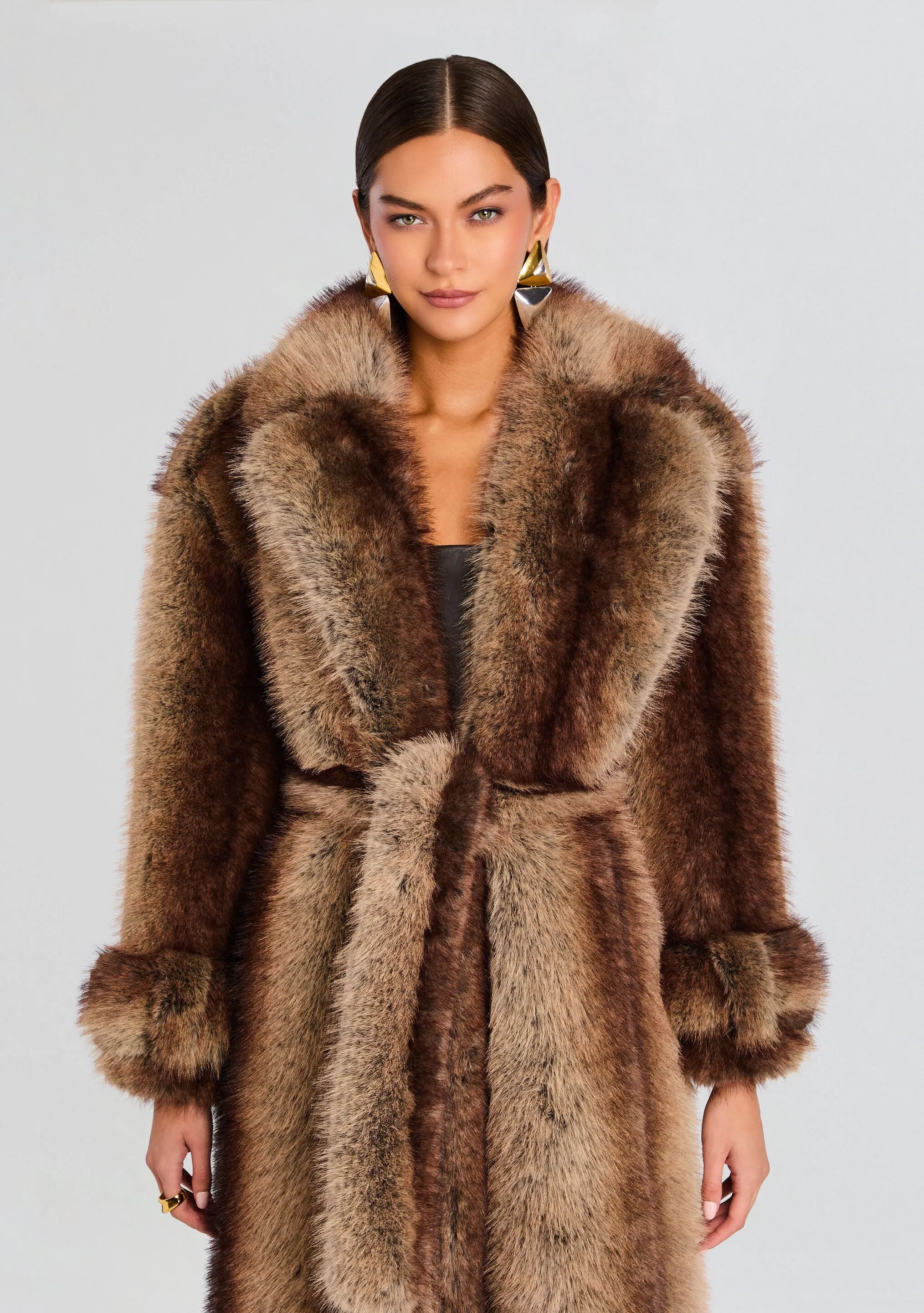 Shantel Faux Fur Coat sold by Retrofete product image thumbnail 5