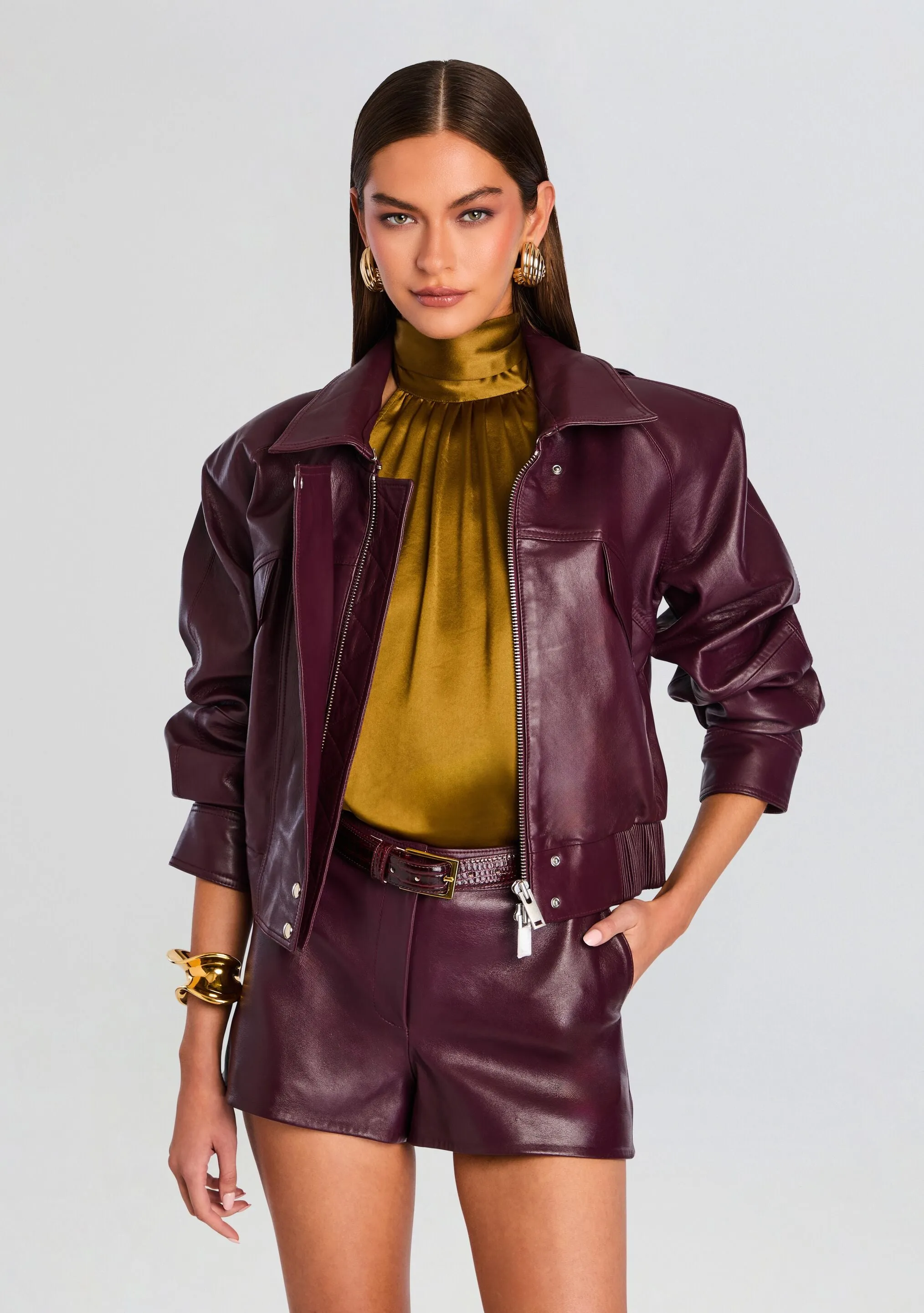 Lykke Leather Jacket sold by Retrofete