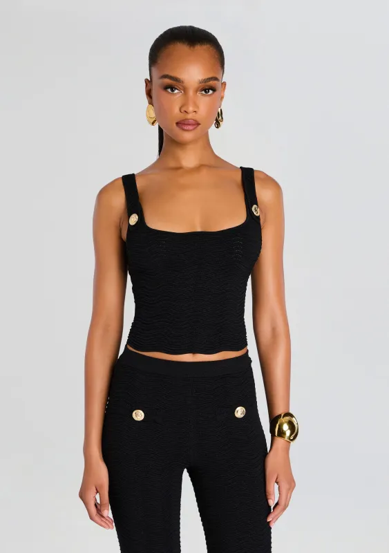 Aloe Knit Top sold by Retrofete