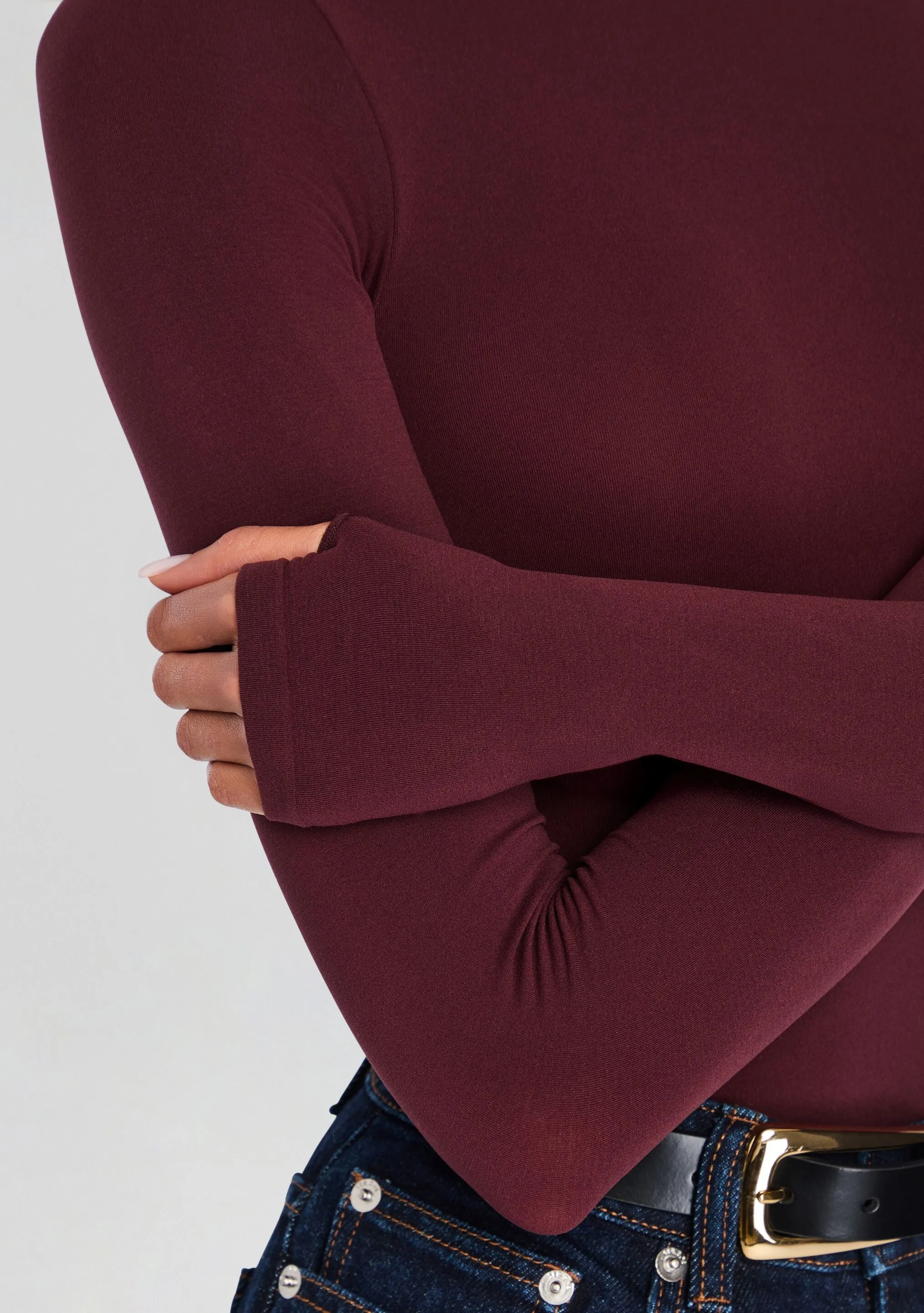 Ballet Turtleneck Bodysuit sold by Retrofete product image thumbnail 2