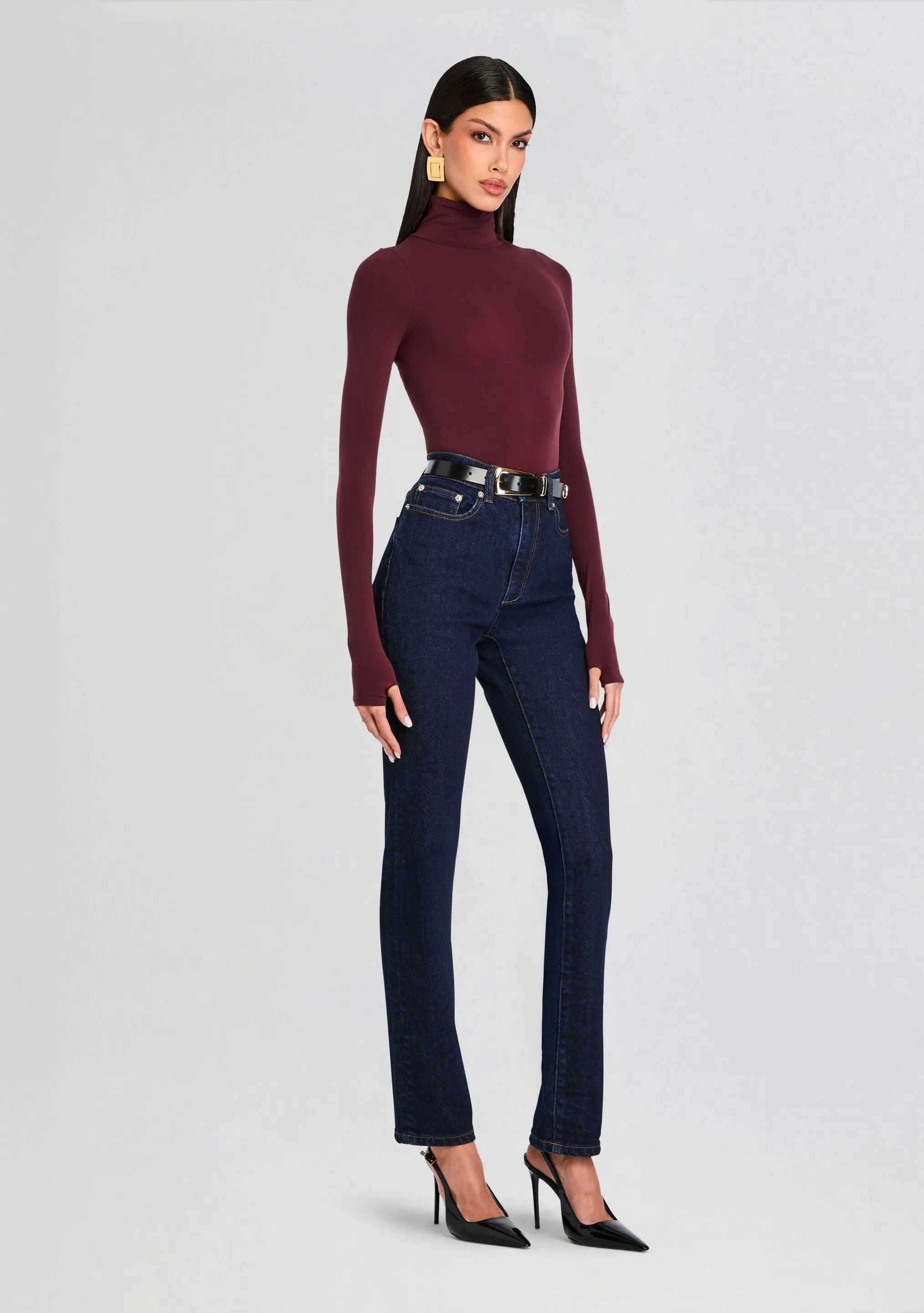 Ballet Turtleneck Bodysuit sold by Retrofete product image thumbnail 3