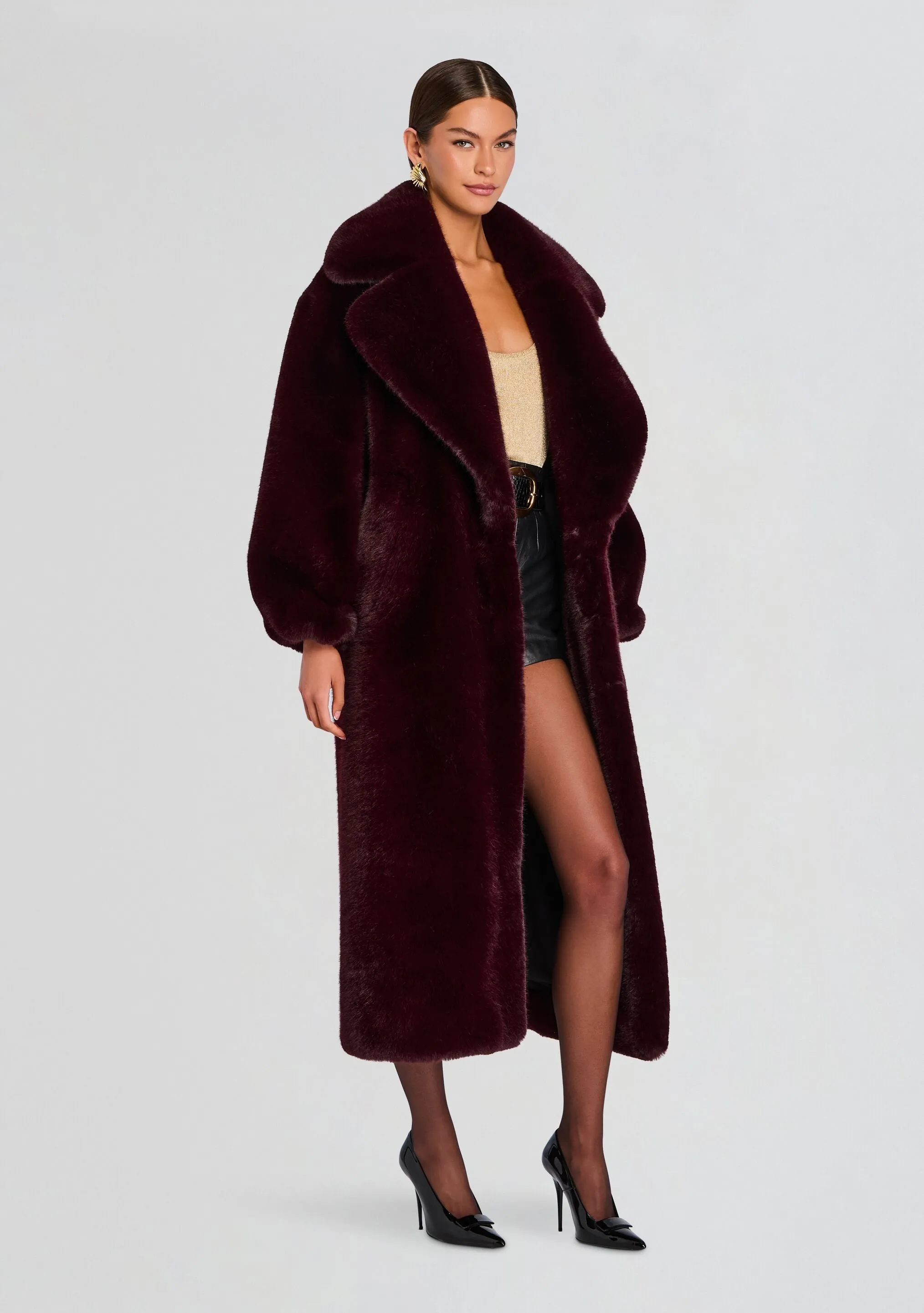 Dasha Faux Fur Jacket sold by Retrofete product image thumbnail 3