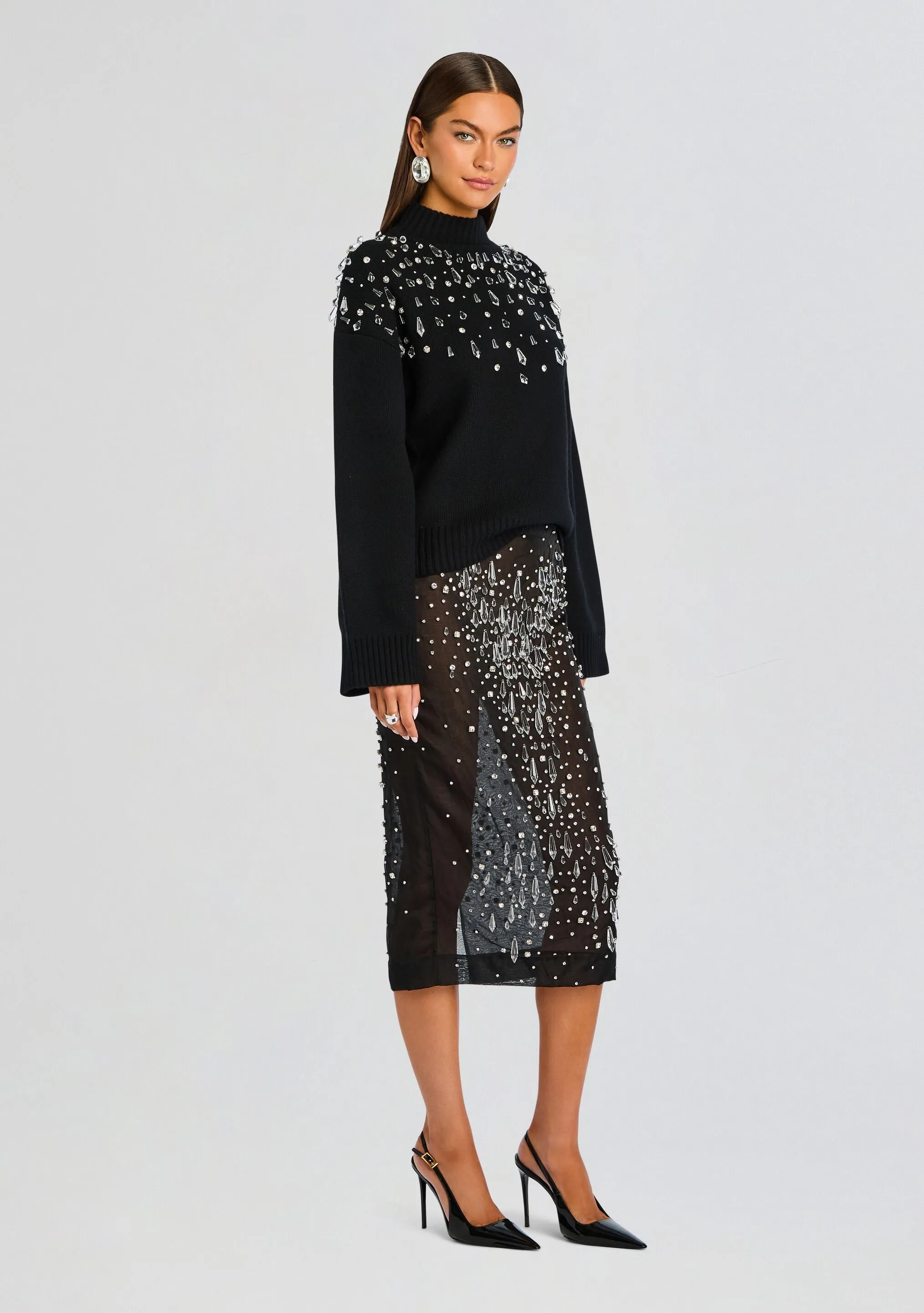 Isabel Embellished Skirt sold by Retrofete product image thumbnail 3