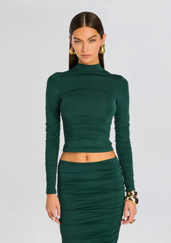 Dulcie Ruched Top sold by Retrofete
