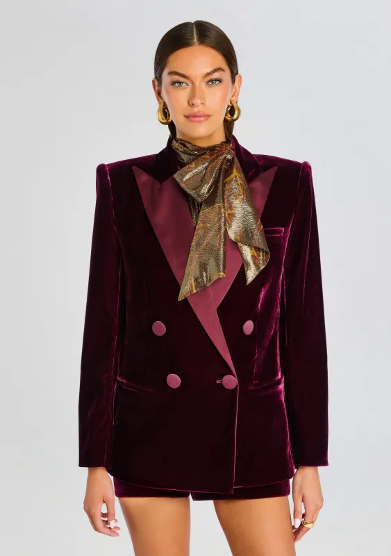 Reffie Velvet Blazer sold by Retrofete