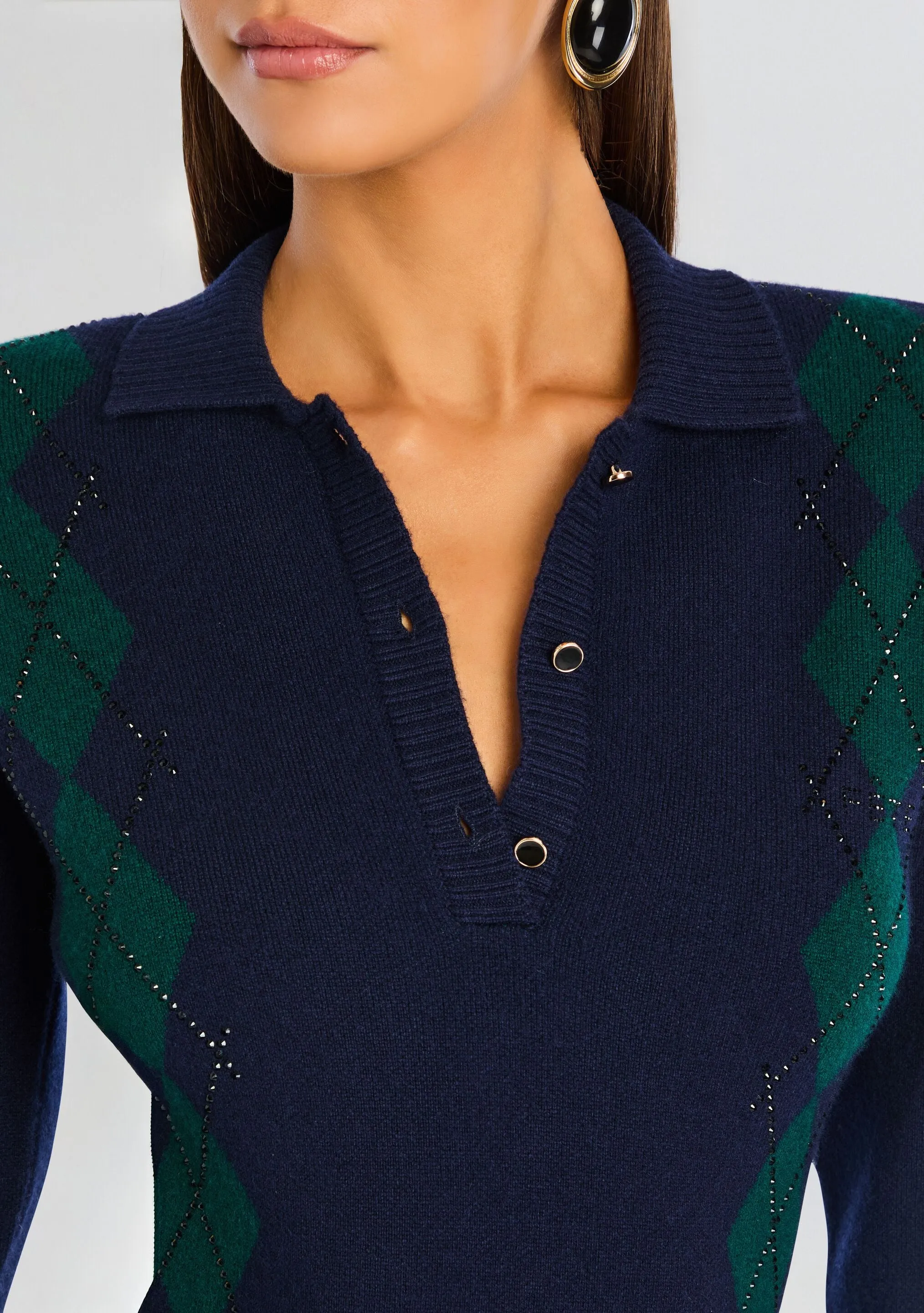 Nicolina Embellished Polo sold by Retrofete product image thumbnail 2